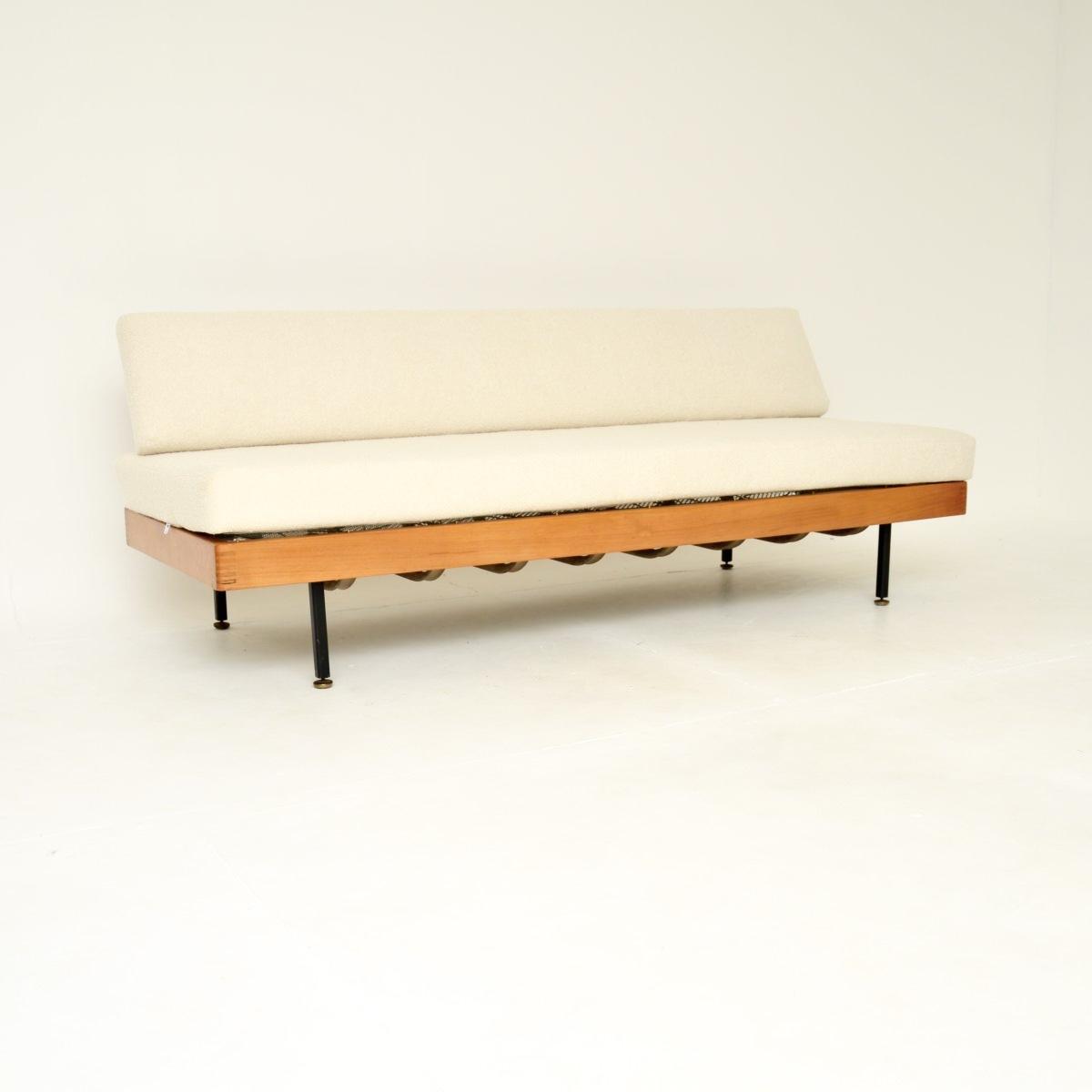 Vintage Sofa Bed in Steel & Birch (1 of 12) Vintage Sofa Bed in Steel & Birch (1 of 12)