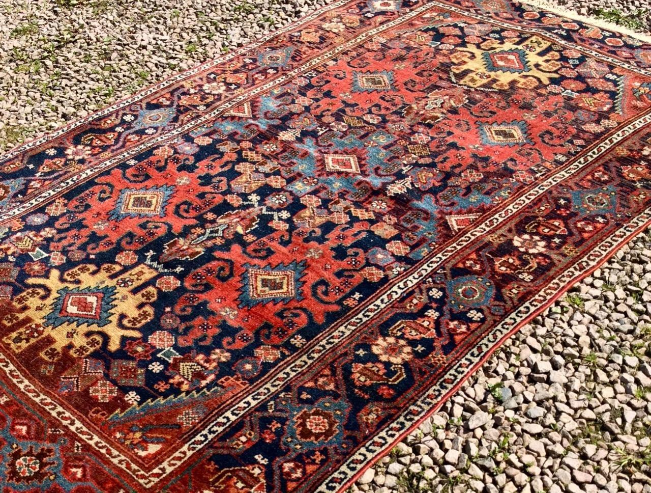 Middle Eastern Rug Unusual Design Hand Made c.1930 (1 of 6)