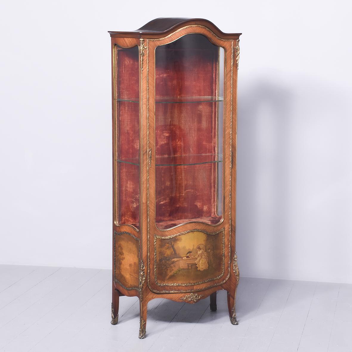 Superior Quality Kingwood Vernis Martin Display Cabinet (1 of 12)
