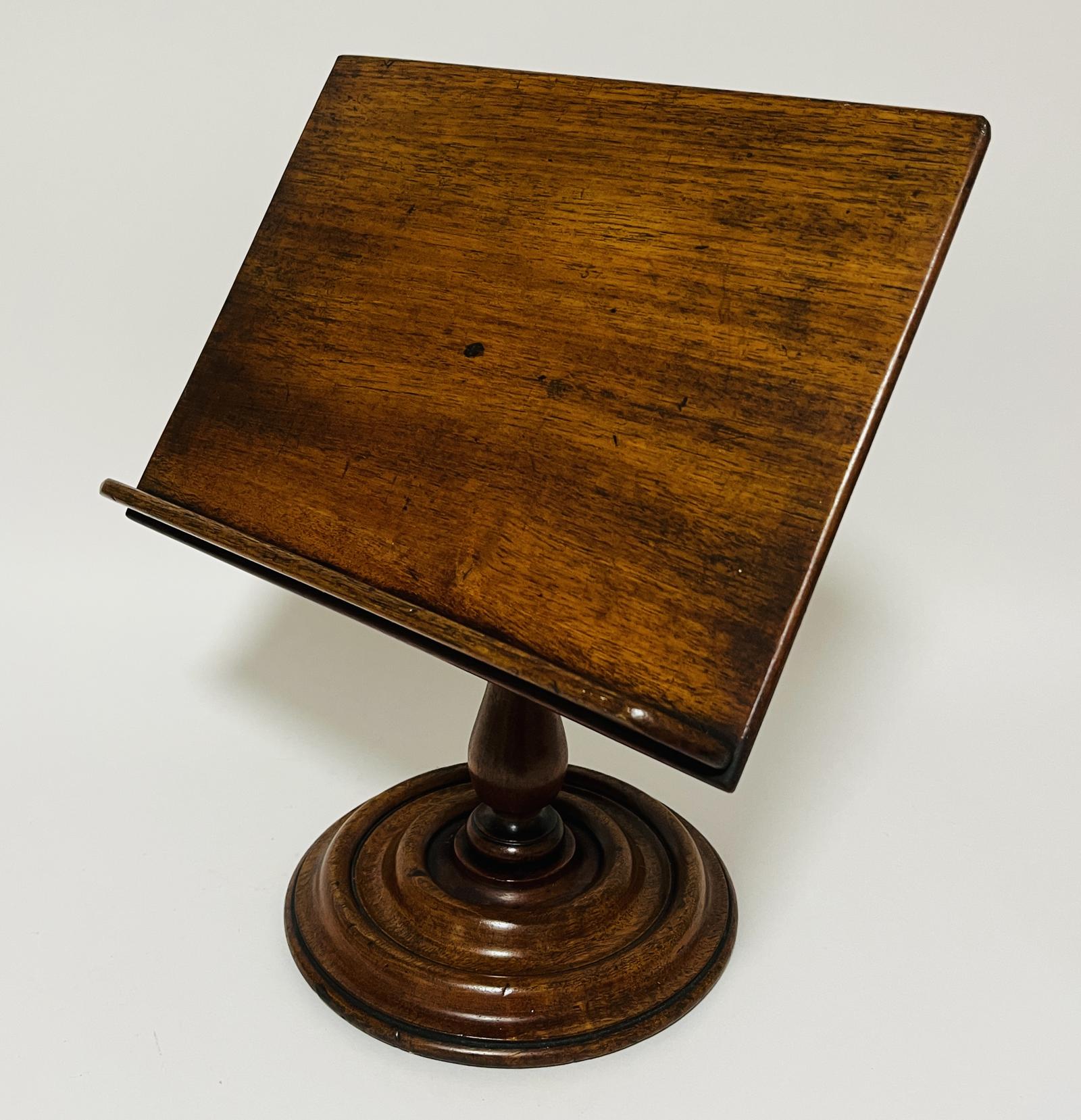 Antique Mahogany Adjustable Reading Stand (1 of 13)