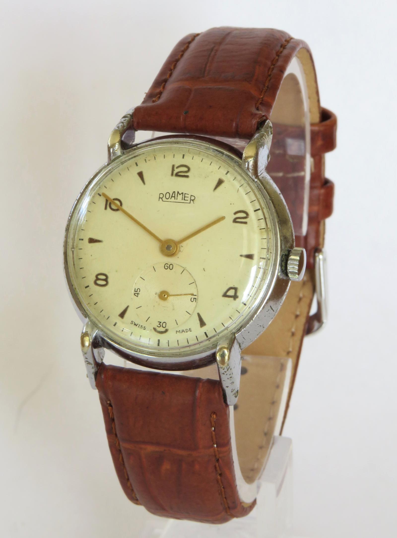 Watch: Gents 1950s Roamer Wrist Watch (1 of 5)