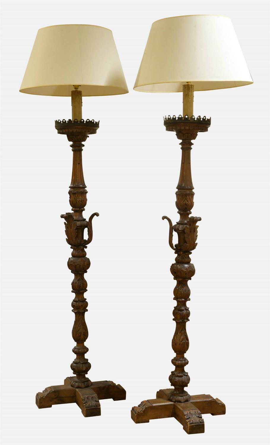 Pair of Italian 20th Century Standard Lamps (1 of 1) Pair of Italian 20th Century Standard Lamps (1 of 1)
