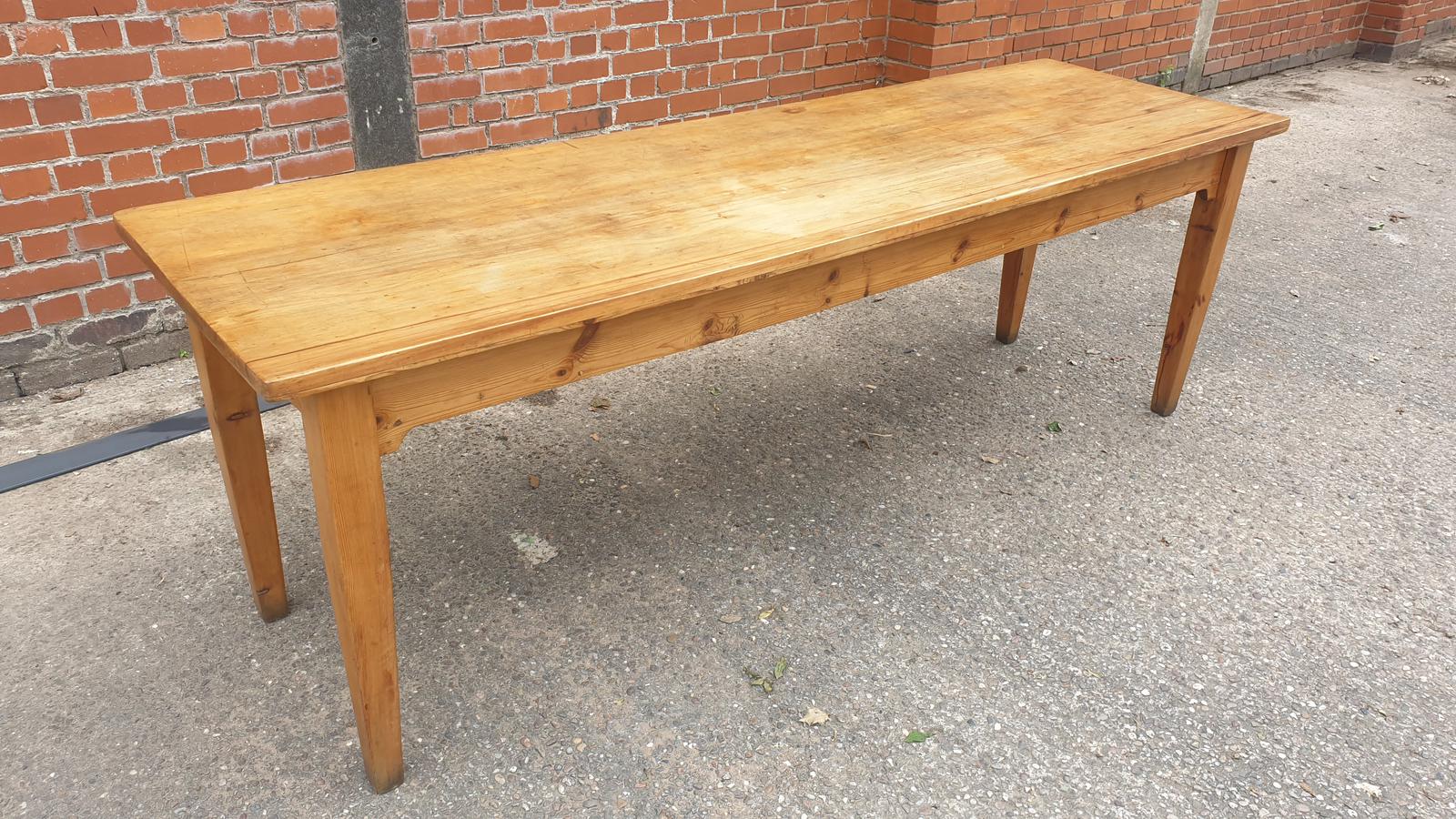 Superb Fruitwood Kitchen Table (1 of 1)