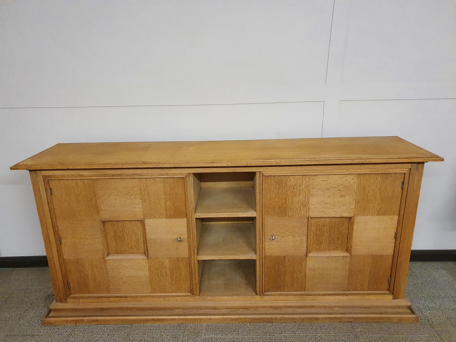 French Oak Cupboard Sideboard (1 of 12)