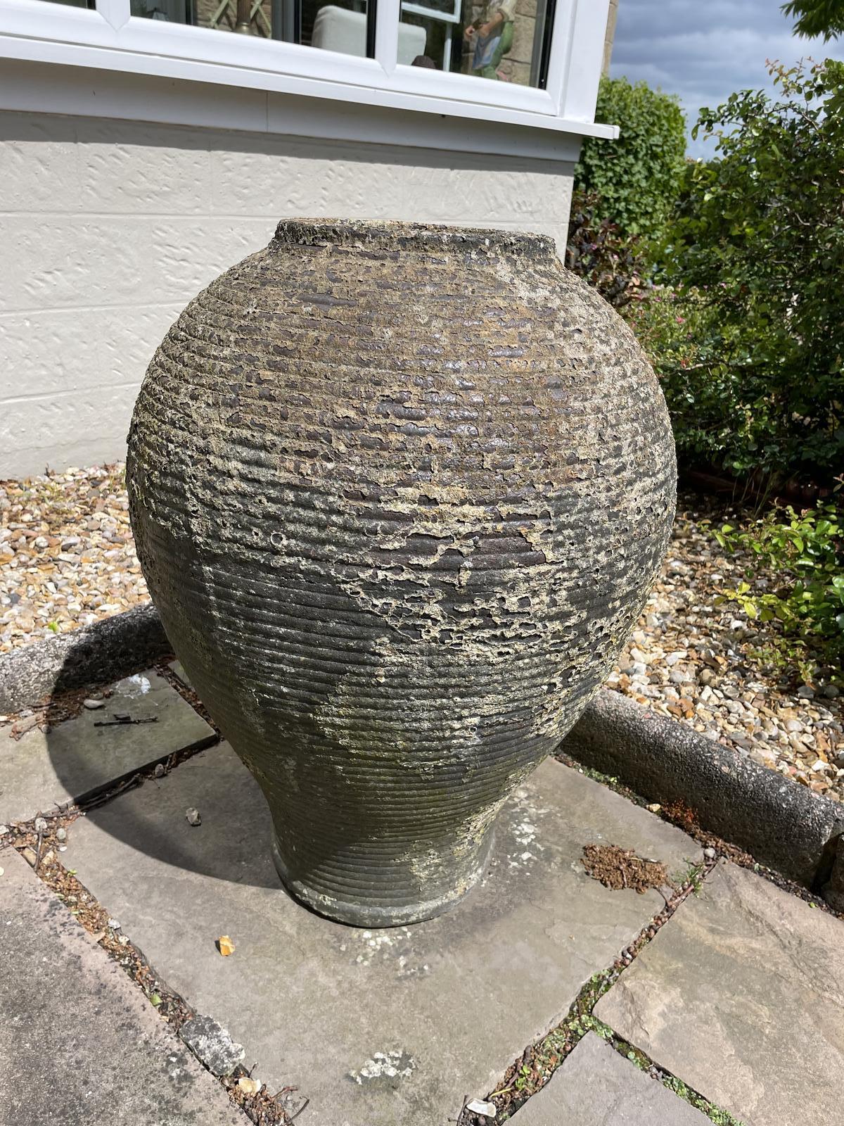 Olive Oil Decorative Urn (1 of 2)