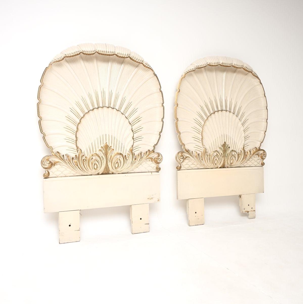 Pair of Vintage Venetian Grotto Style Headboards by Hille (1 of 10) Pair of Vintage Venetian Grotto Style Headboards by Hille (1 of 10)