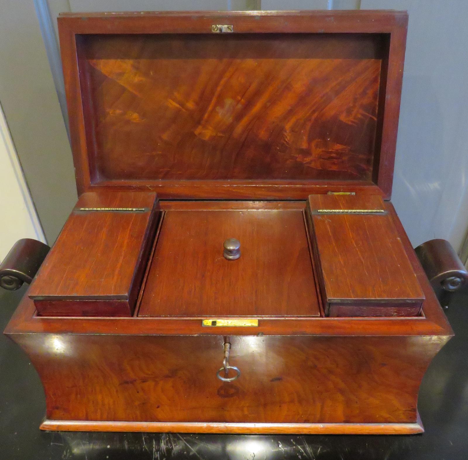 Large Victorian Tea Caddy (1 of 5)