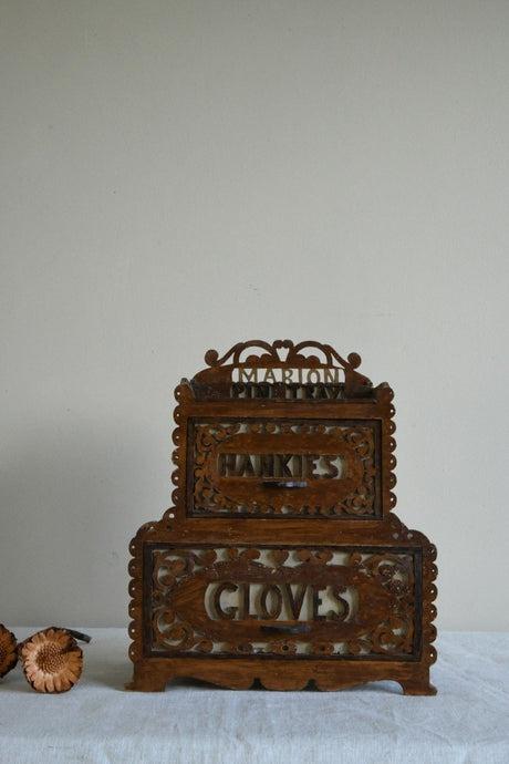 Folk Art Miniature Chest (1 of 11)