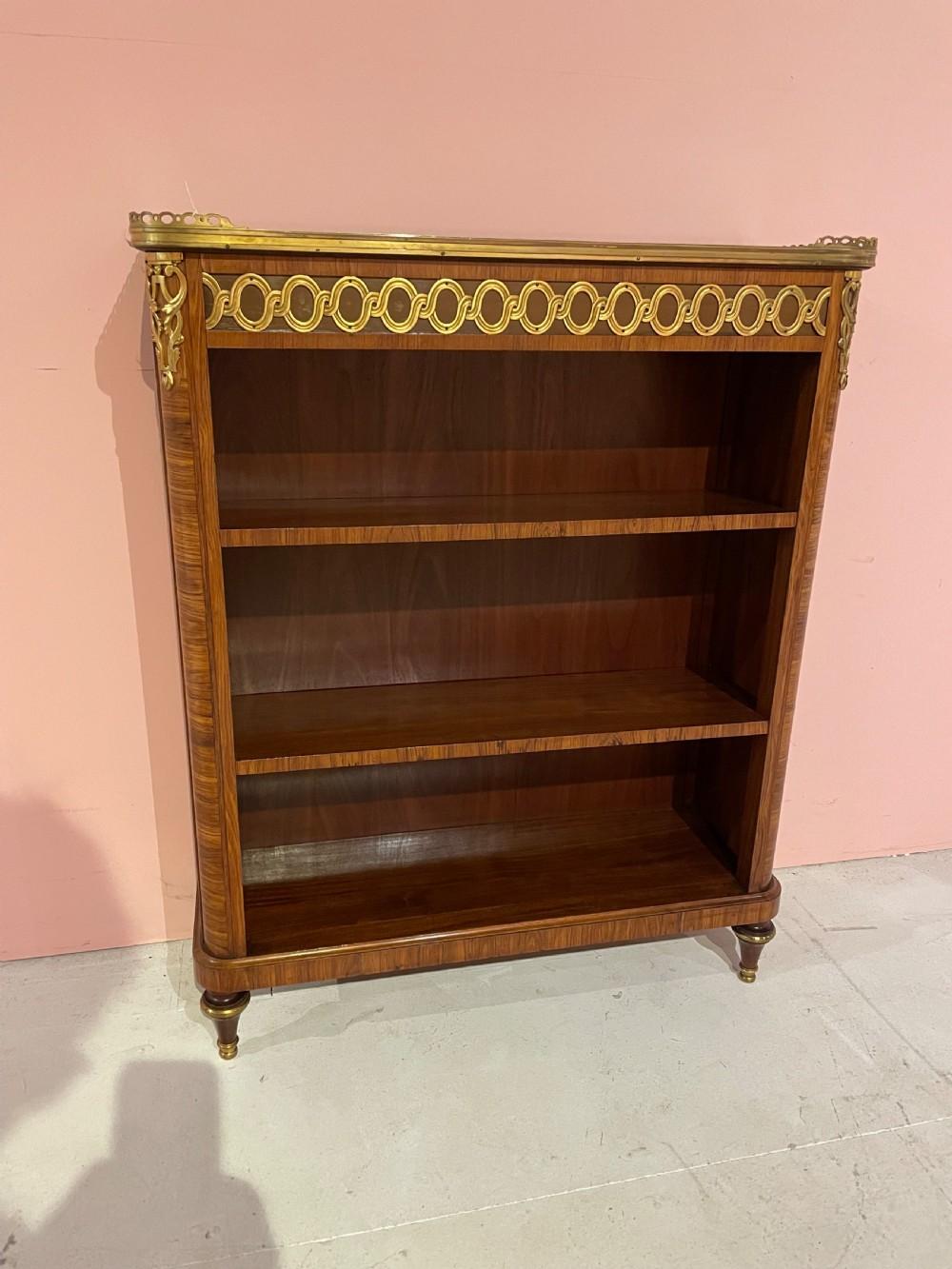 Napoleon III Kingwood Open Bookcase (1 of 10)