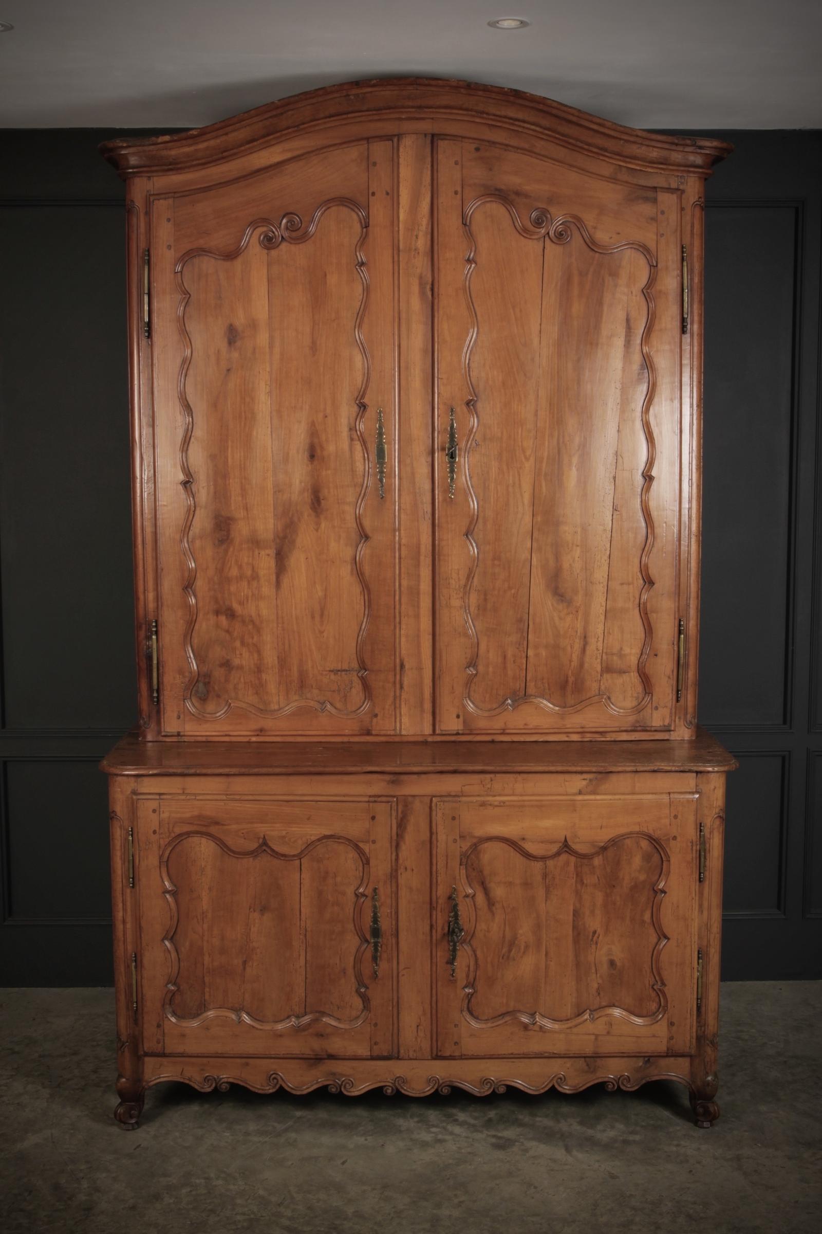 Large 18th Century Cherry Wood Cupboard (1 of 6) Large 18th Century Cherry Wood Cupboard (1 of 6)