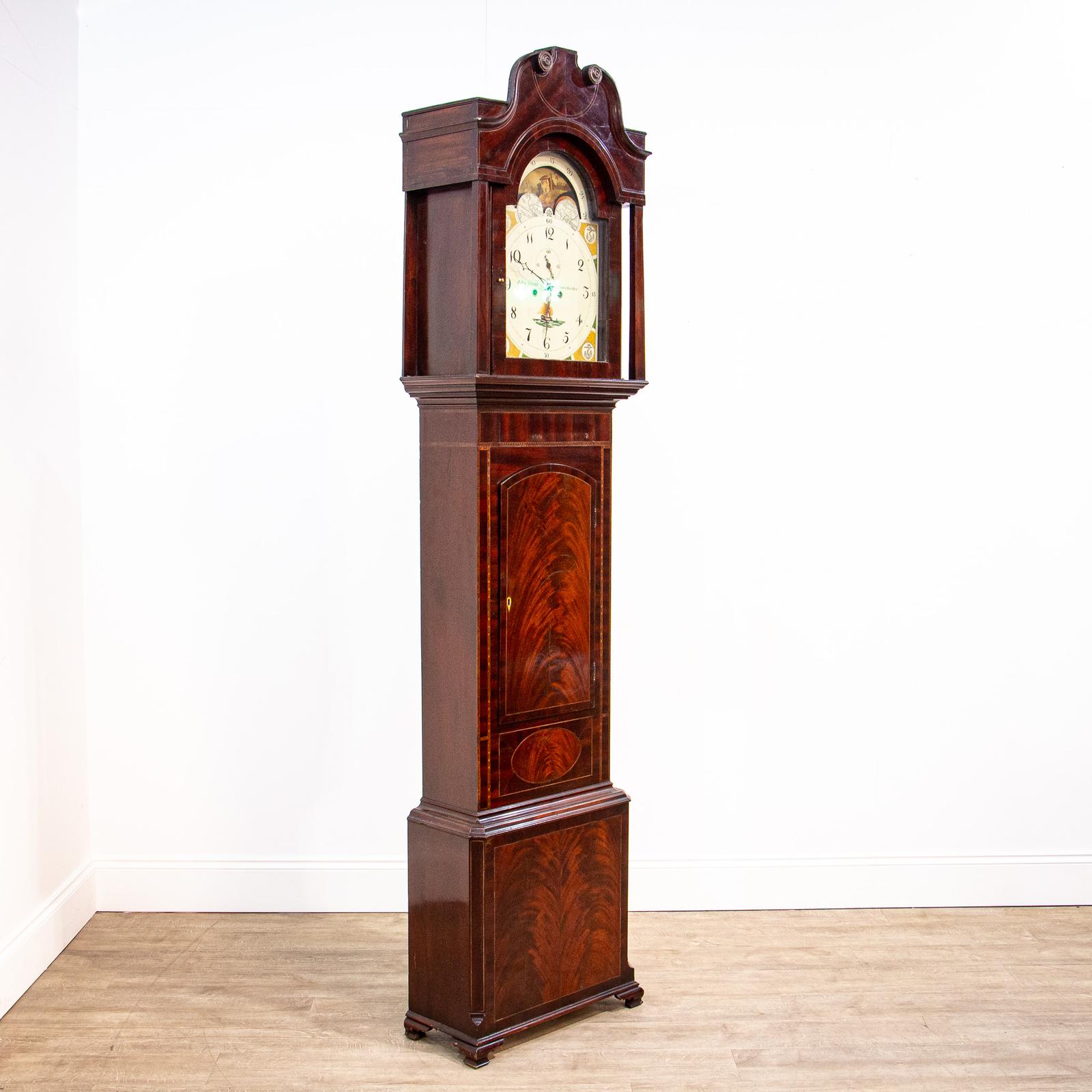 Georgian Grandfather Clock by John Smith of Manchester (1 of 12) Georgian Grandfather Clock by John Smith of Manchester (1 of 12)