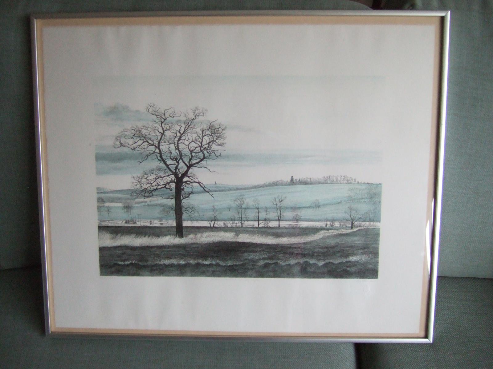 George Guest (1939-2020): L/e Print "Monumental Landscape" (1 of 4)