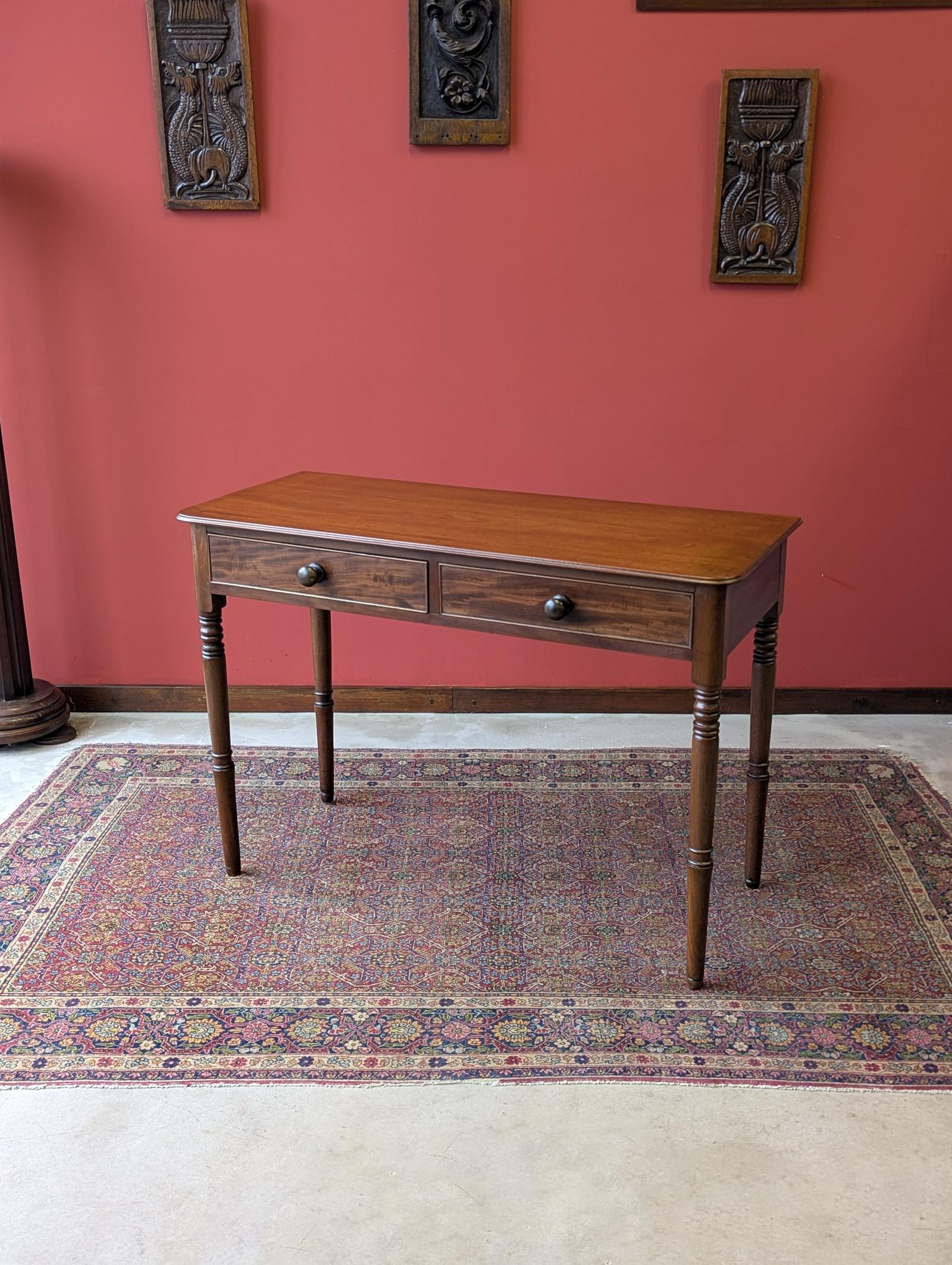 Antique Victorian Mahogany Writing Table Desk (1 of 10) Antique Victorian Mahogany Writing Table Desk (1 of 10)