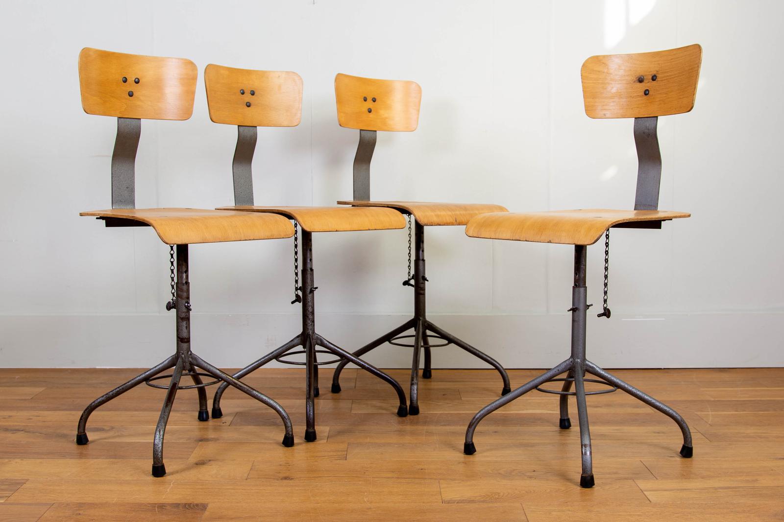 Vintage Industrial Bellow Stools - Lancashire Find (1 of 13) Vintage Industrial Bellow Stools - Lancashire Find (1 of 13)