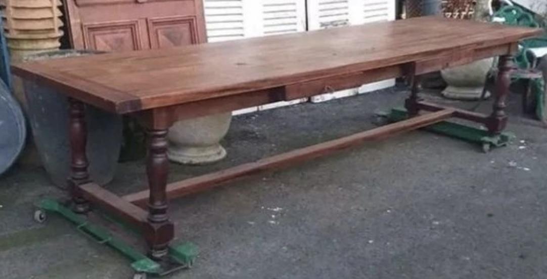 Huge 3.3m French Farmhouse Dining Table (1 of 1)