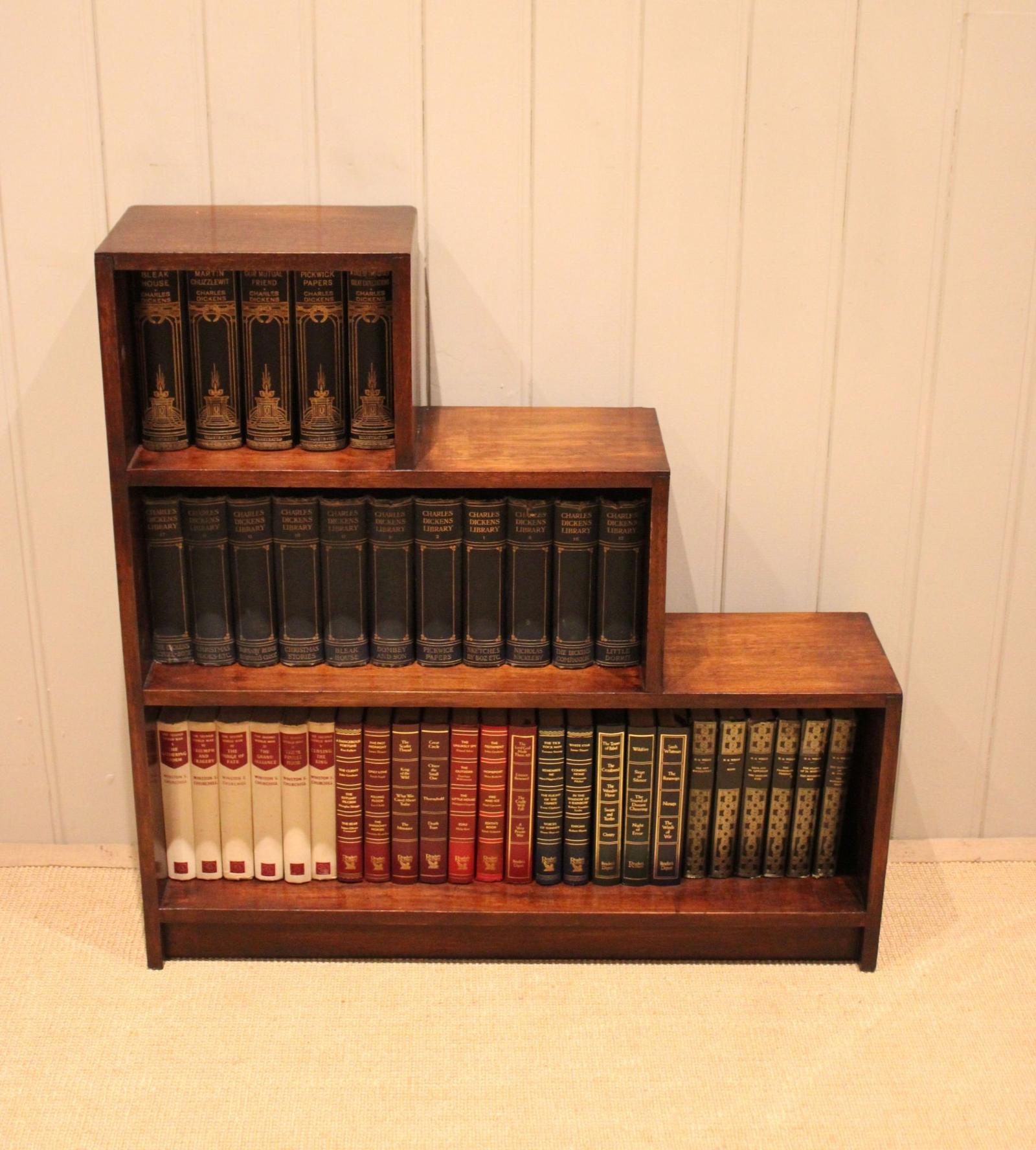 Oak Open Sectional Bookcase (1 of 13) Oak Open Sectional Bookcase (1 of 13)