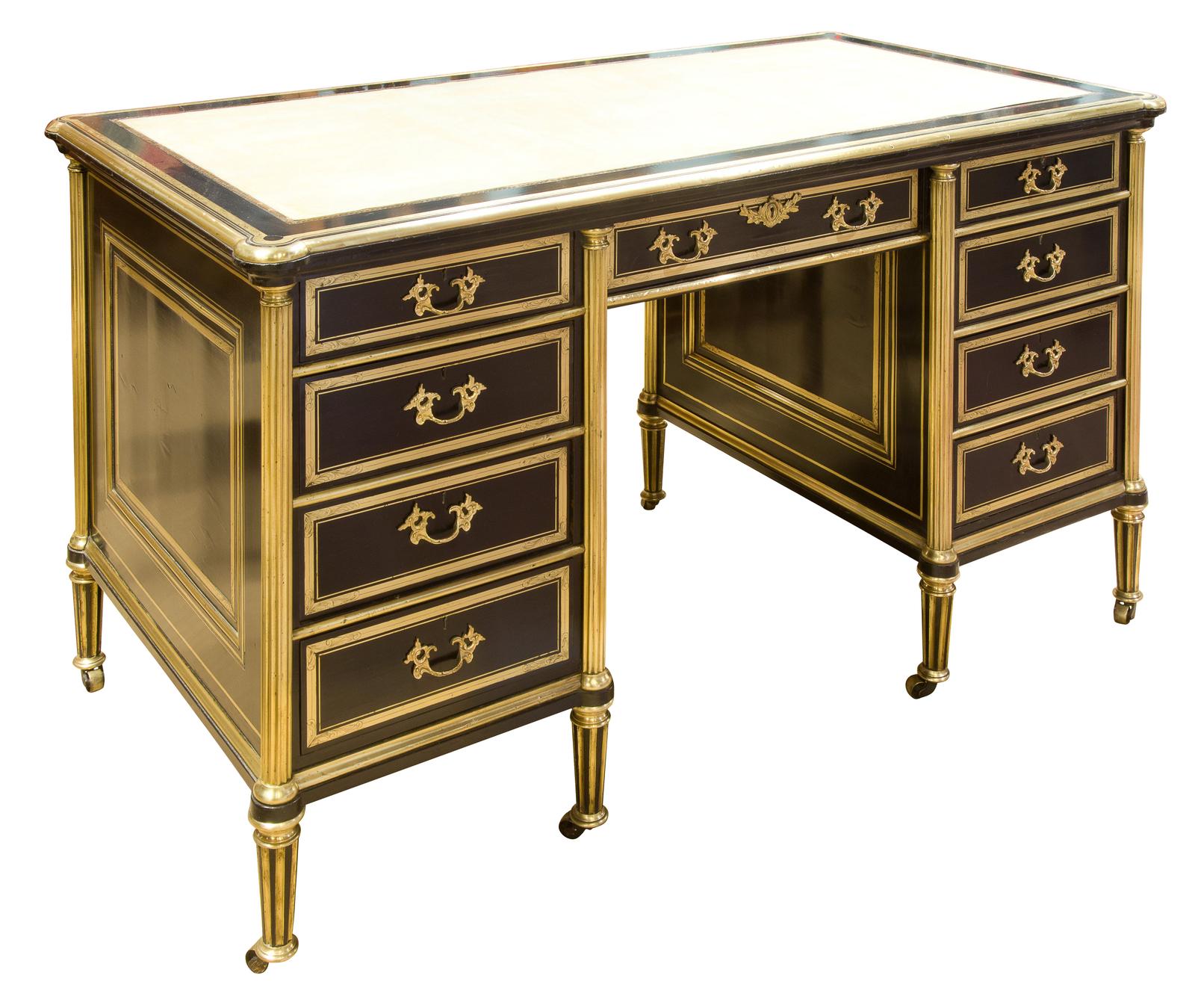 Exceptional  Pedestal Desk (1 of 1)