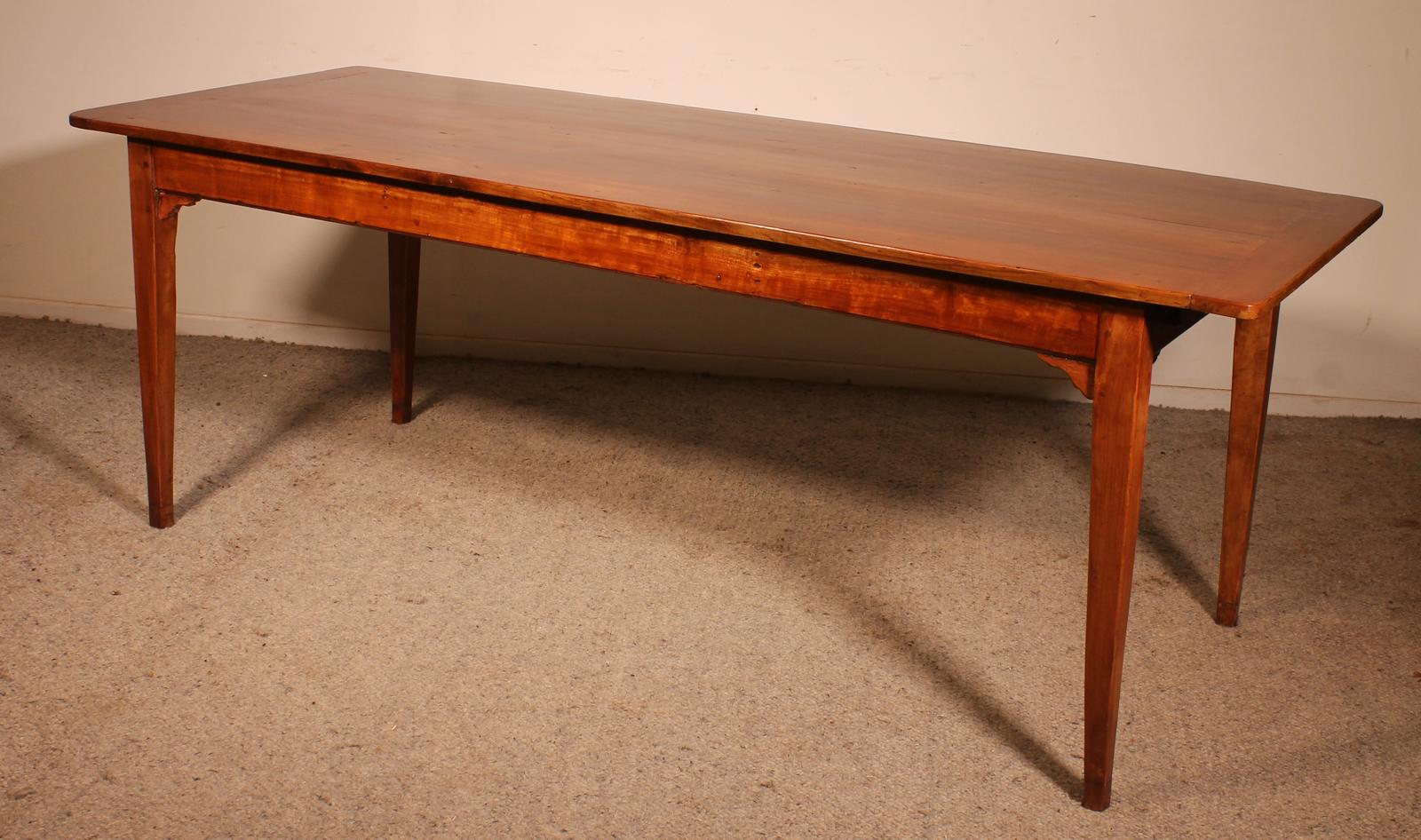 19th Century Cherry Wood Table (1 of 11)