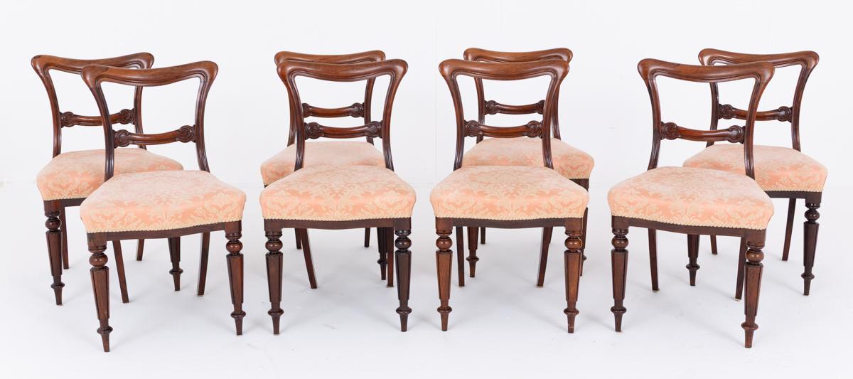 Good Set of 8 William IV Mahogany Dining Chairs (1 of 9) Good Set of 8 William IV Mahogany Dining Chairs (1 of 9)