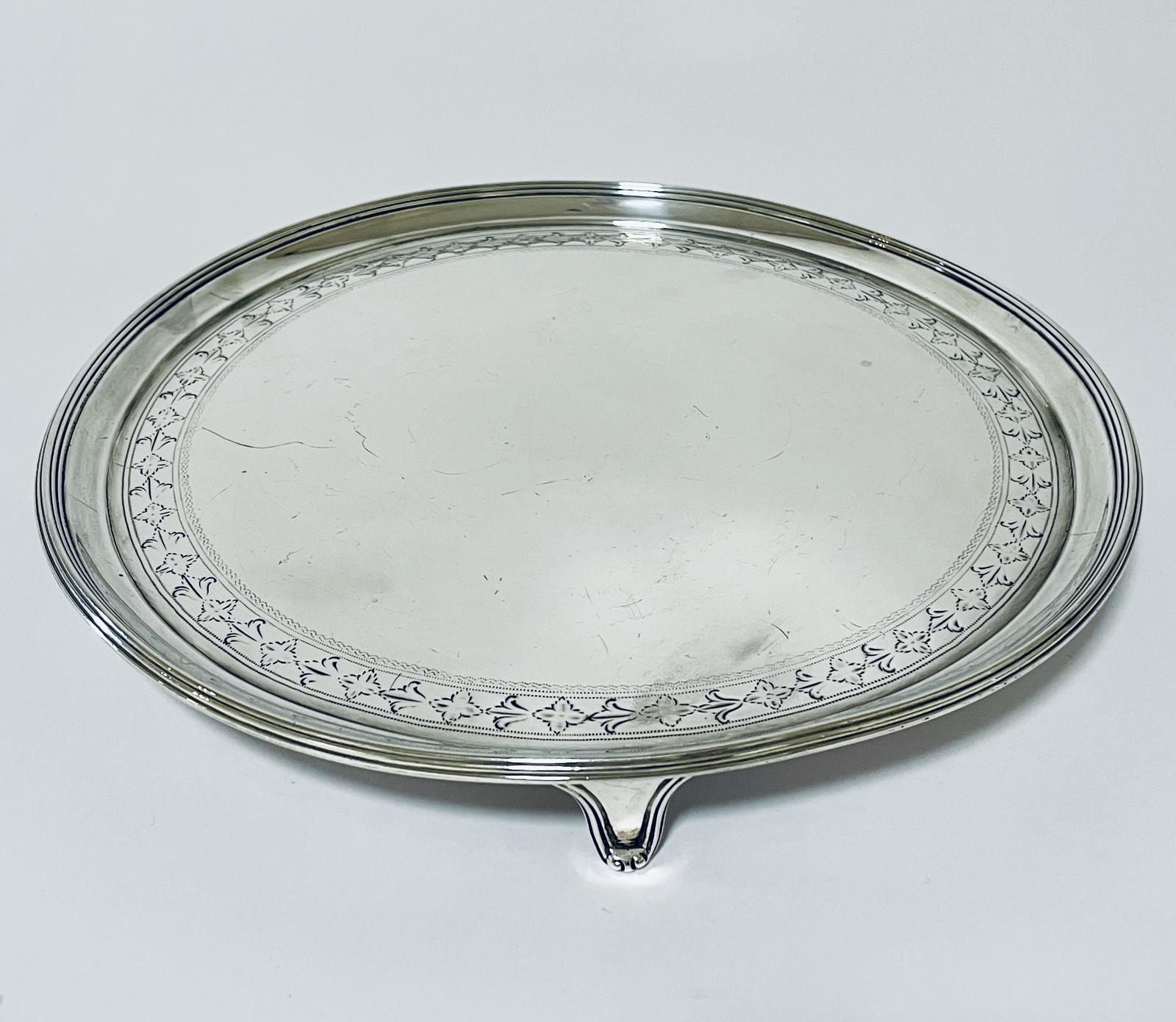 Georgian Silver Salver (1 of 10) Georgian Silver Salver (1 of 10)