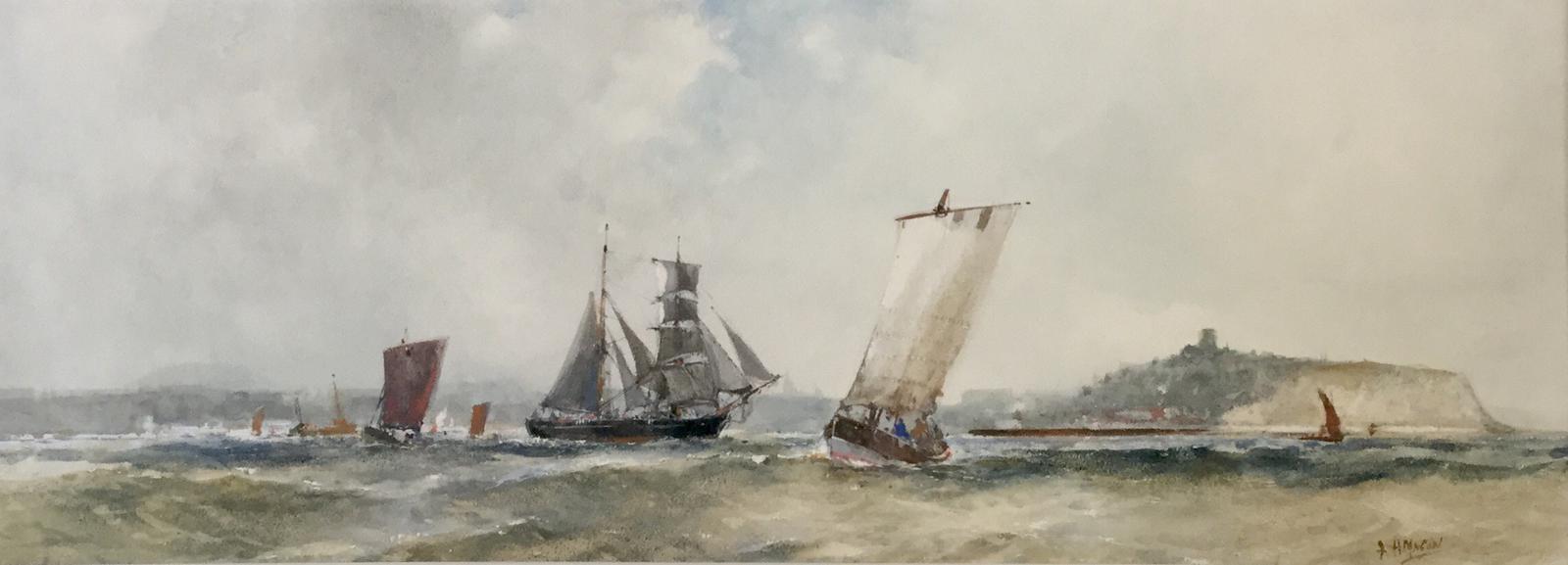 Frank Henry Mason Watercolour ‘Scarborough’ (1 of 2) Frank Henry Mason Watercolour ‘Scarborough’ (1 of 2)