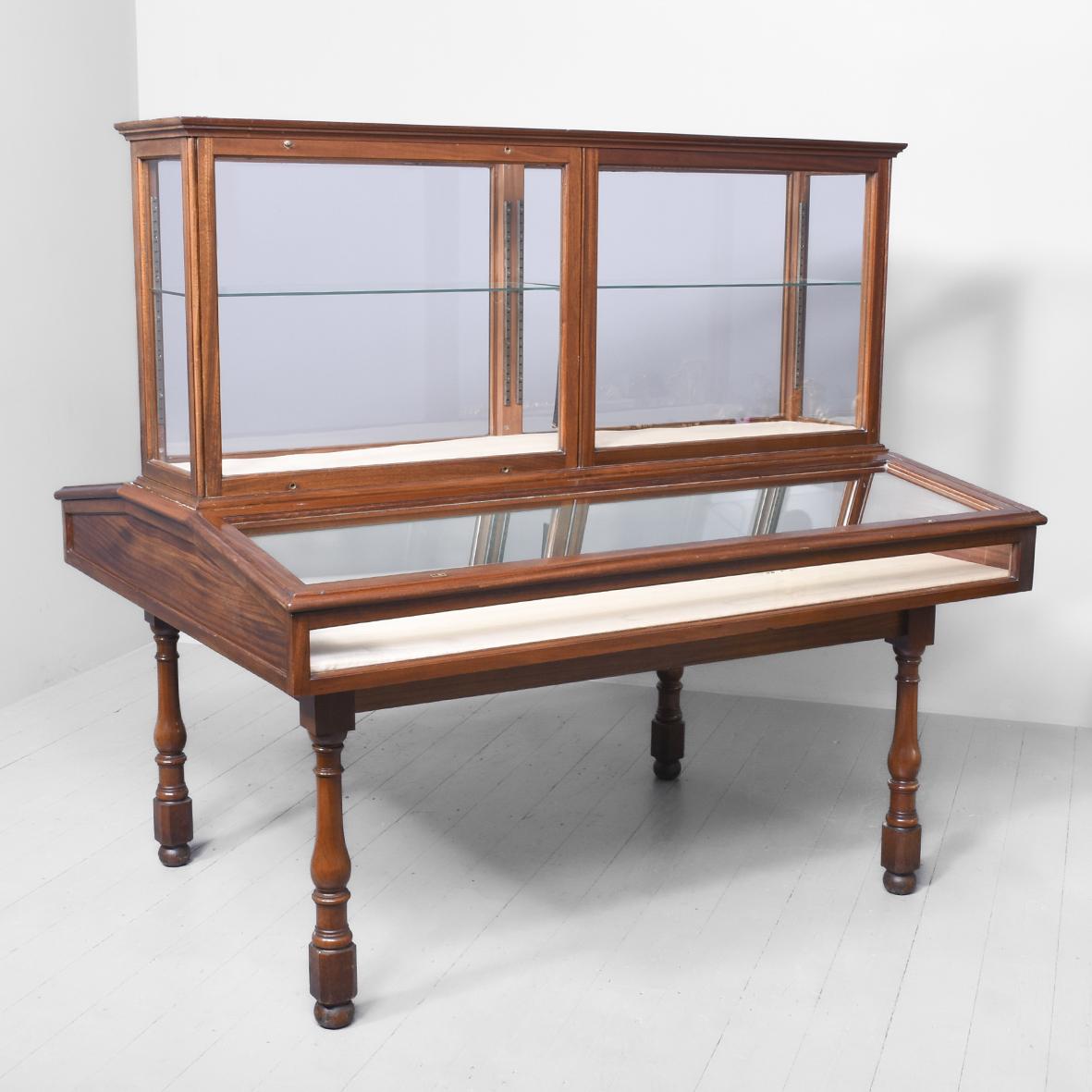 Victorian Mahogany Framed Showcase (1 of 8)