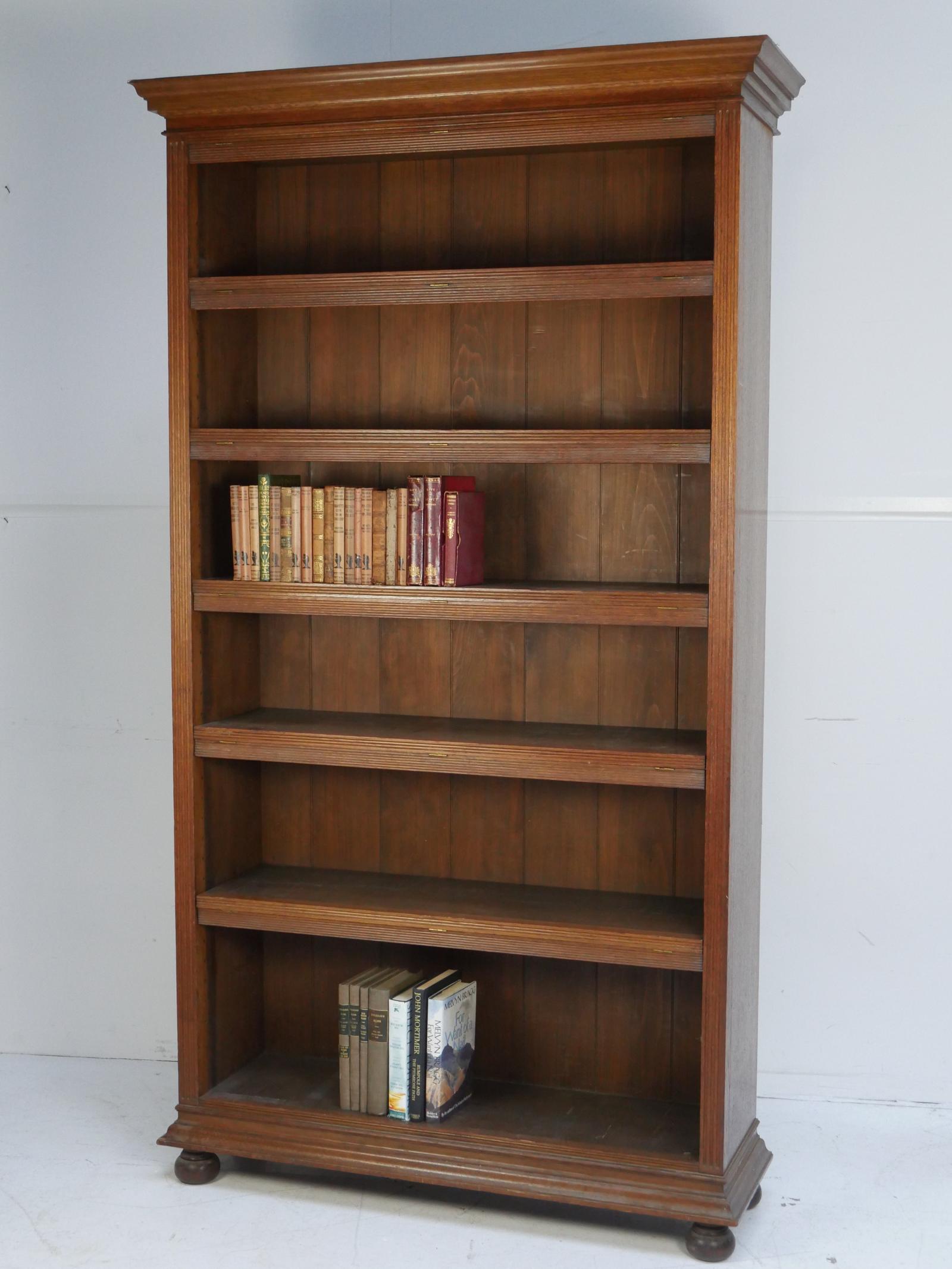 Large Open Scottish Oak Bookcase (1 of 12) Large Open Scottish Oak Bookcase (1 of 12)