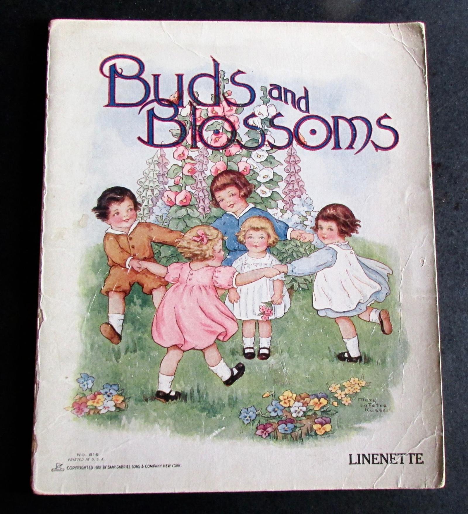 1918 Rare 1st Edition Children's Calendar Book Buds & Blossoms By Mary Lafetra Russell (1 of 5) 1918 Rare 1st Edition Children's Calendar Book Buds & Blossoms By Mary Lafetra Russell (1 of 5)