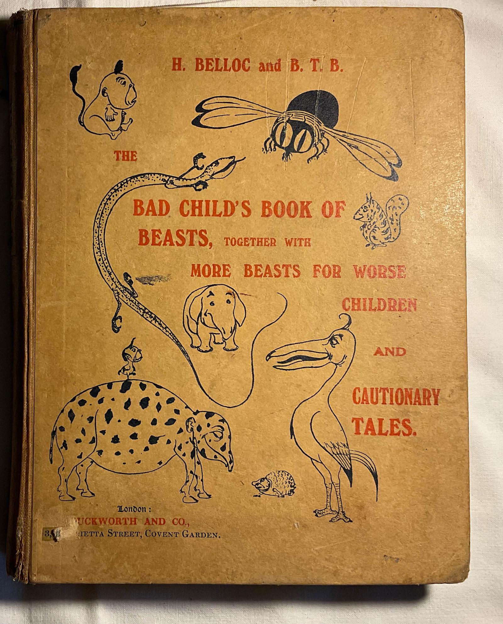 Bad Childs Book of Beasts Story Book (1 of 4)