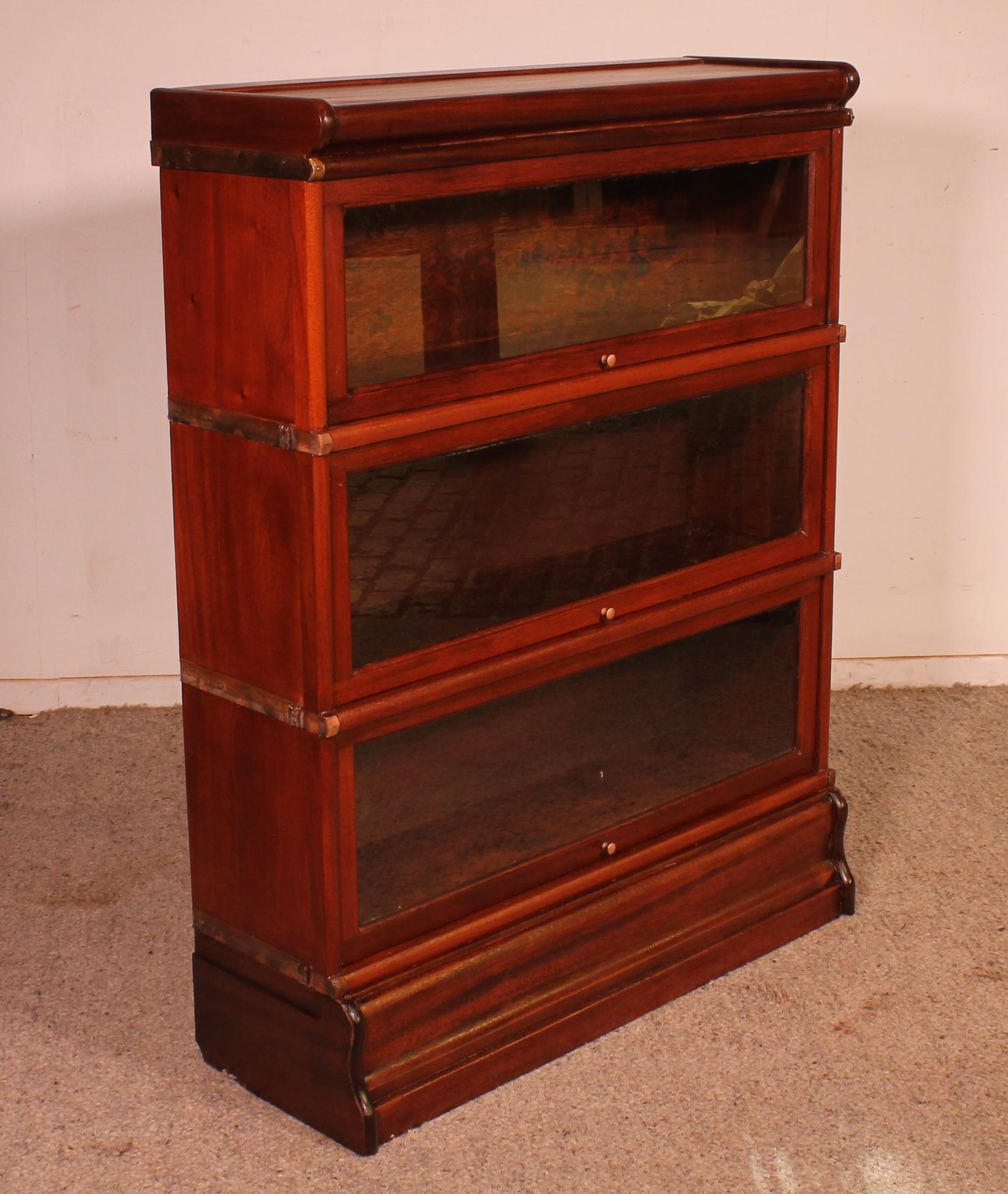Globe Wernicke Bookcase in Mahogany with 3 Elements (1 of 11) Globe Wernicke Bookcase in Mahogany with 3 Elements (1 of 11)