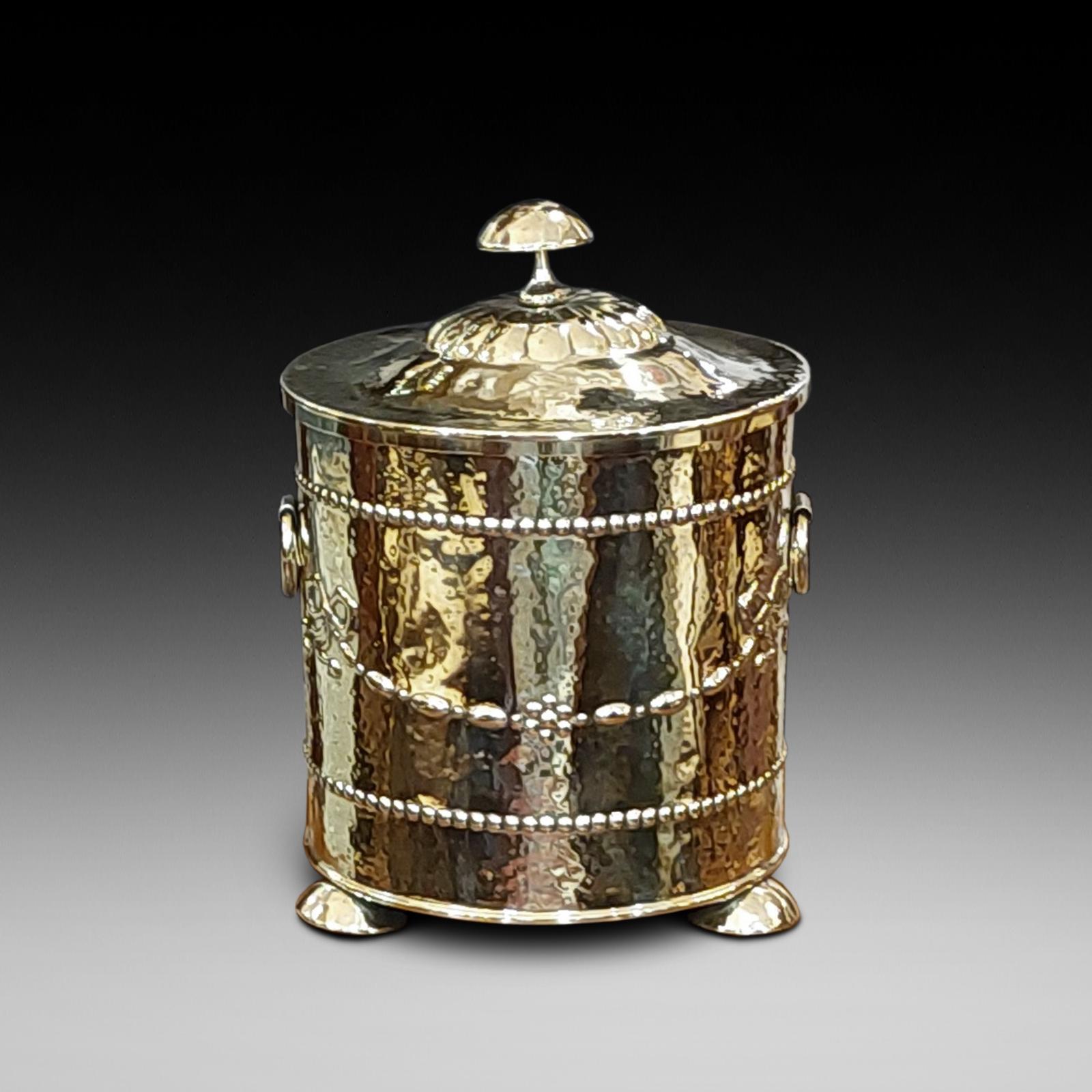 19thc Brass Coal Receiver (1 of 6) 19thc Brass Coal Receiver (1 of 6)