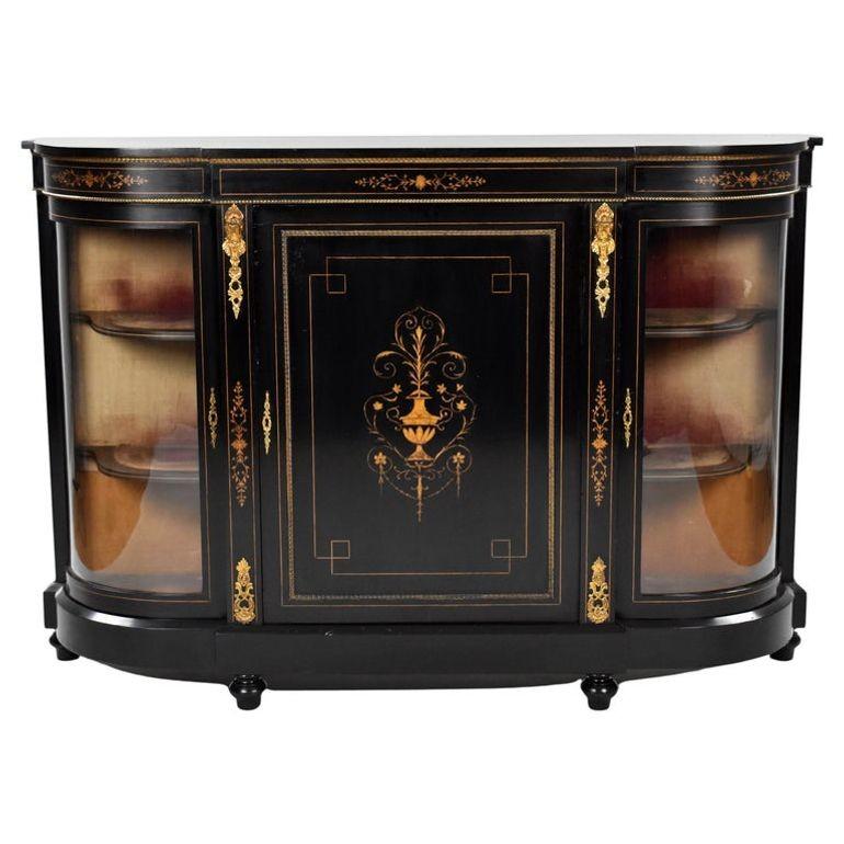 Victorian Ebonised Credenza (1 of 12)