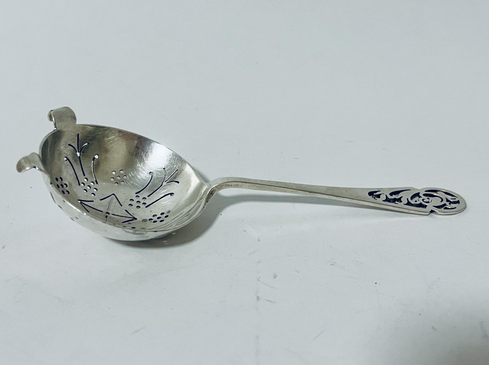 Silver Tea Strainer (1 of 9) Silver Tea Strainer (1 of 9)
