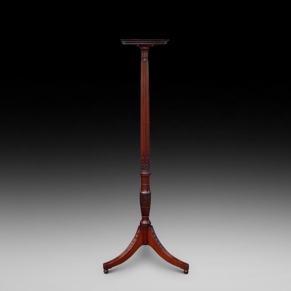 Late 19th Century Adam Revival Bust Stand / Torchere Stand (1 of 10)