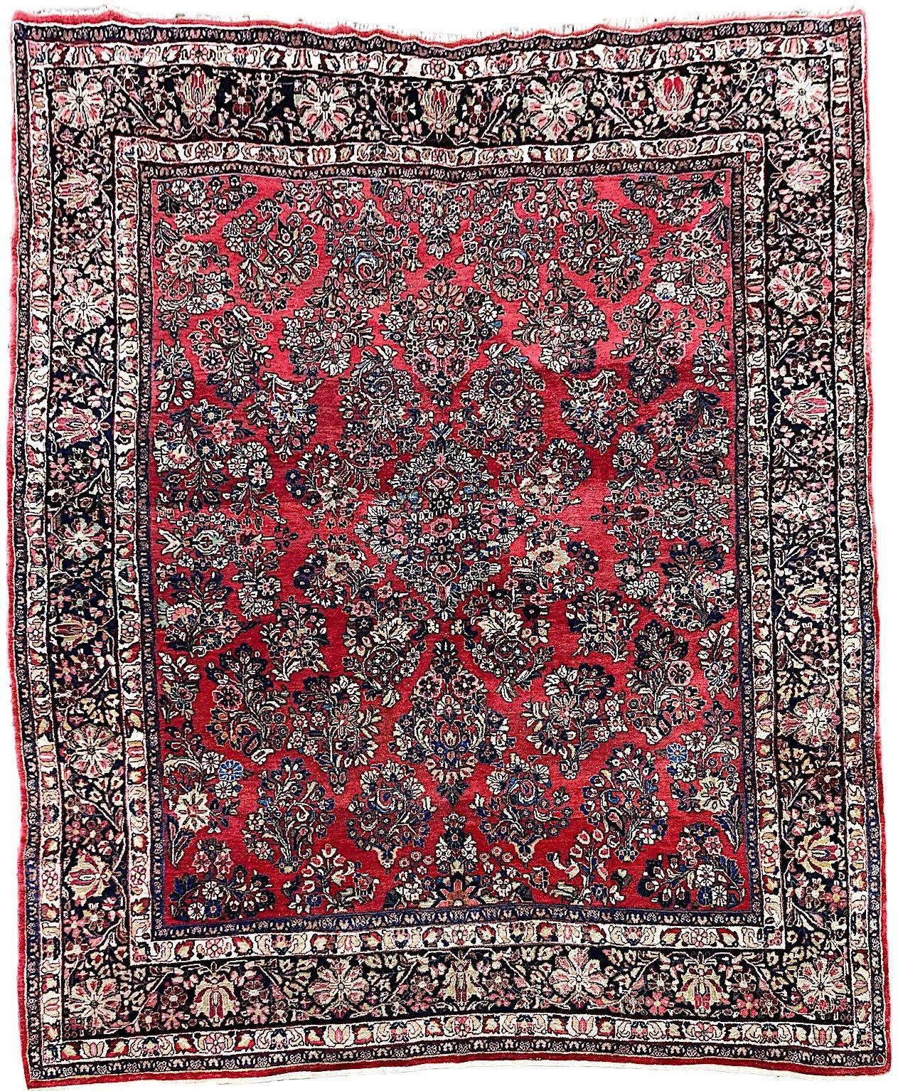 Antique Sarouk Carpet (1 of 18)