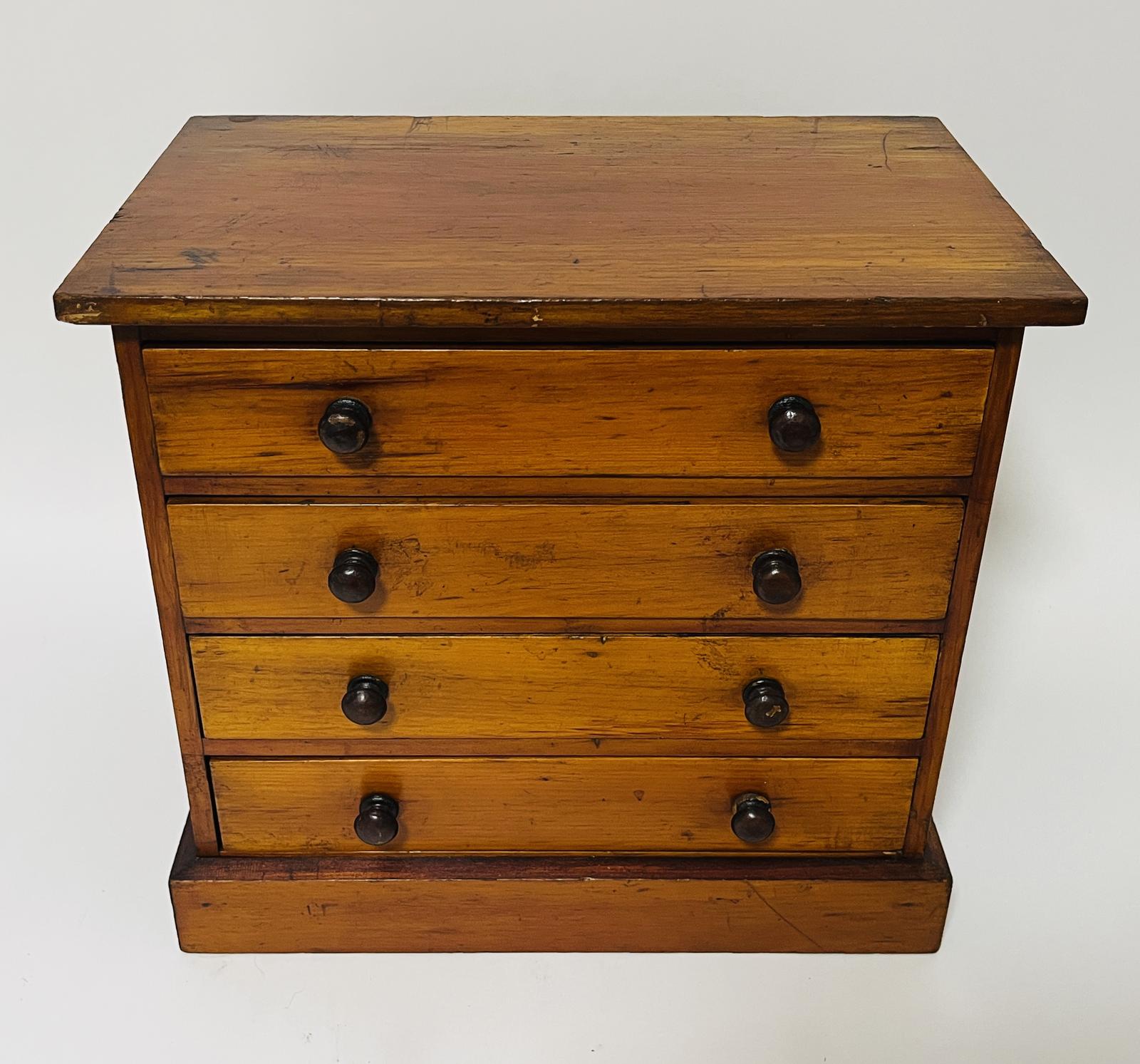 Antique Stained Pine Specimen Cabinet (1 of 14) Antique Stained Pine Specimen Cabinet (1 of 14)