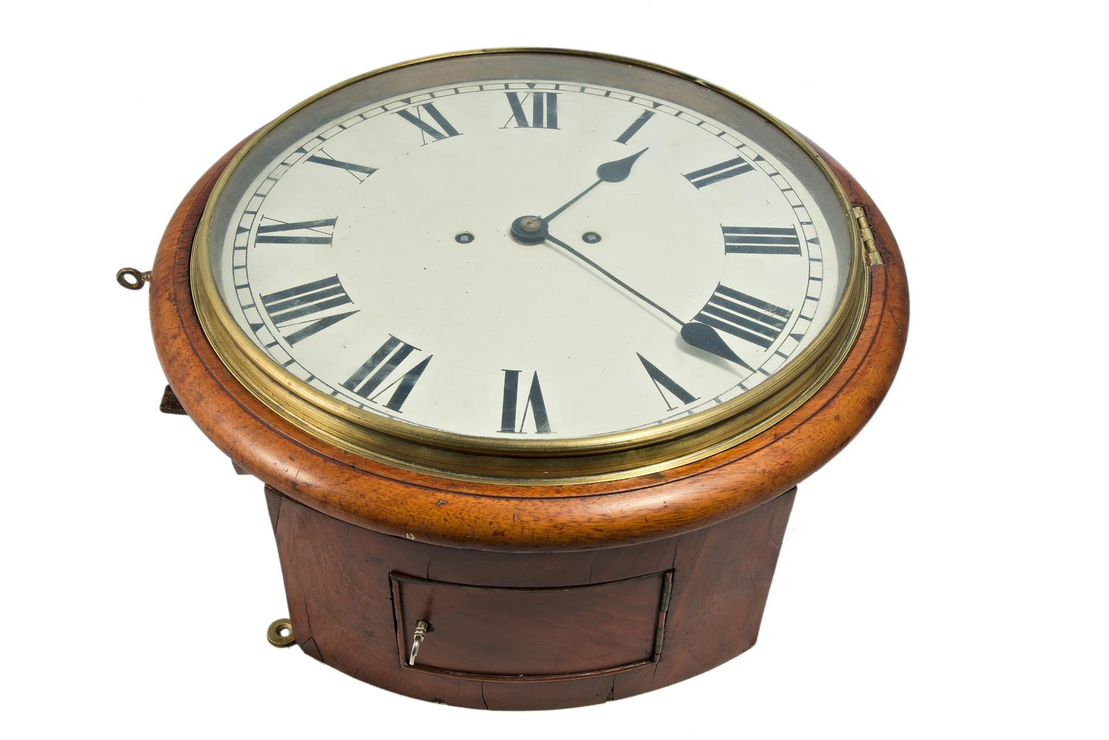 Very Rare, Twin-fusee, Bell Striking Wall Clock (1 of 5)
