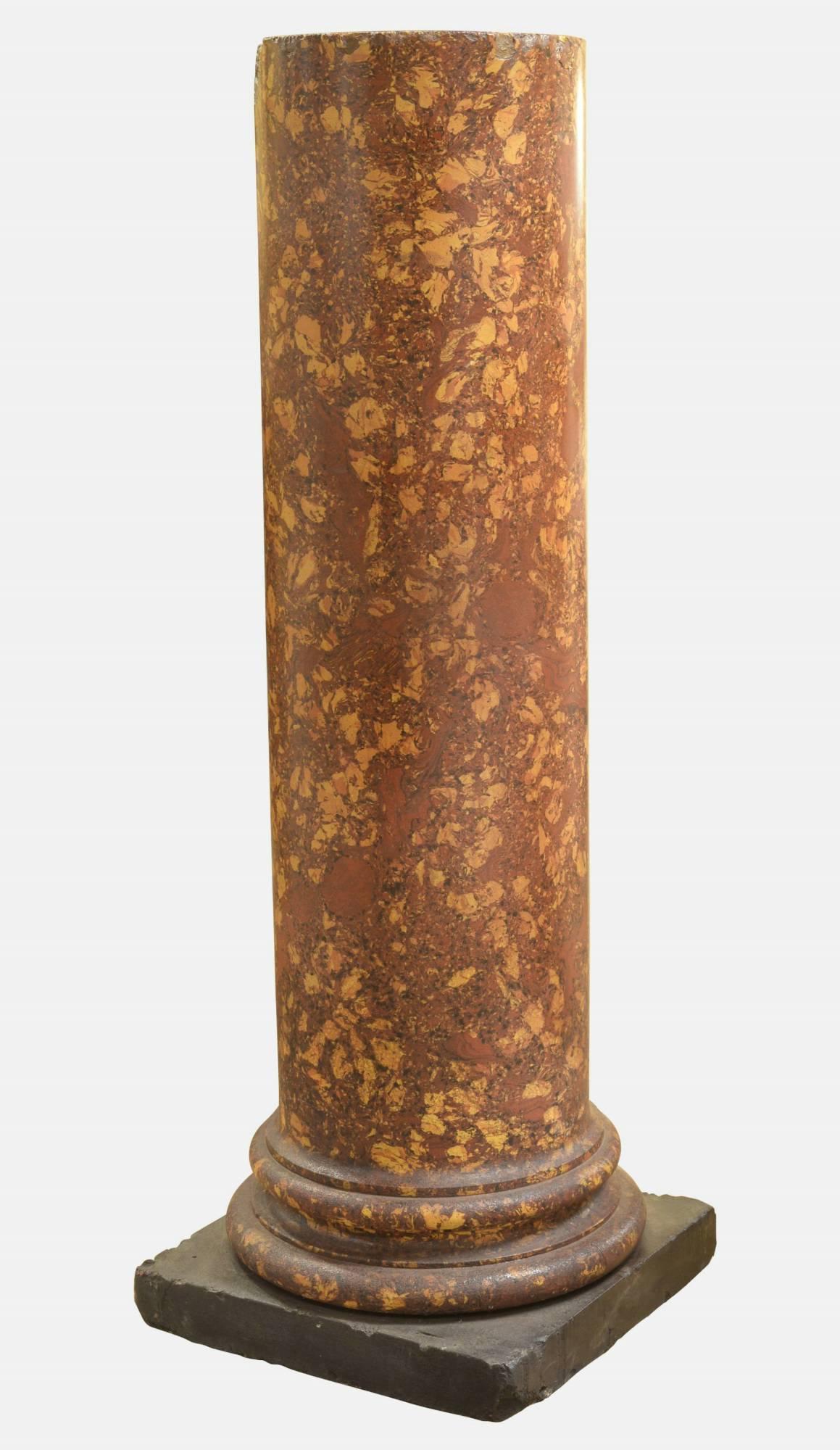 Early 19th Century Scagliola Clasical Column (1 of 1) Early 19th Century Scagliola Clasical Column (1 of 1)