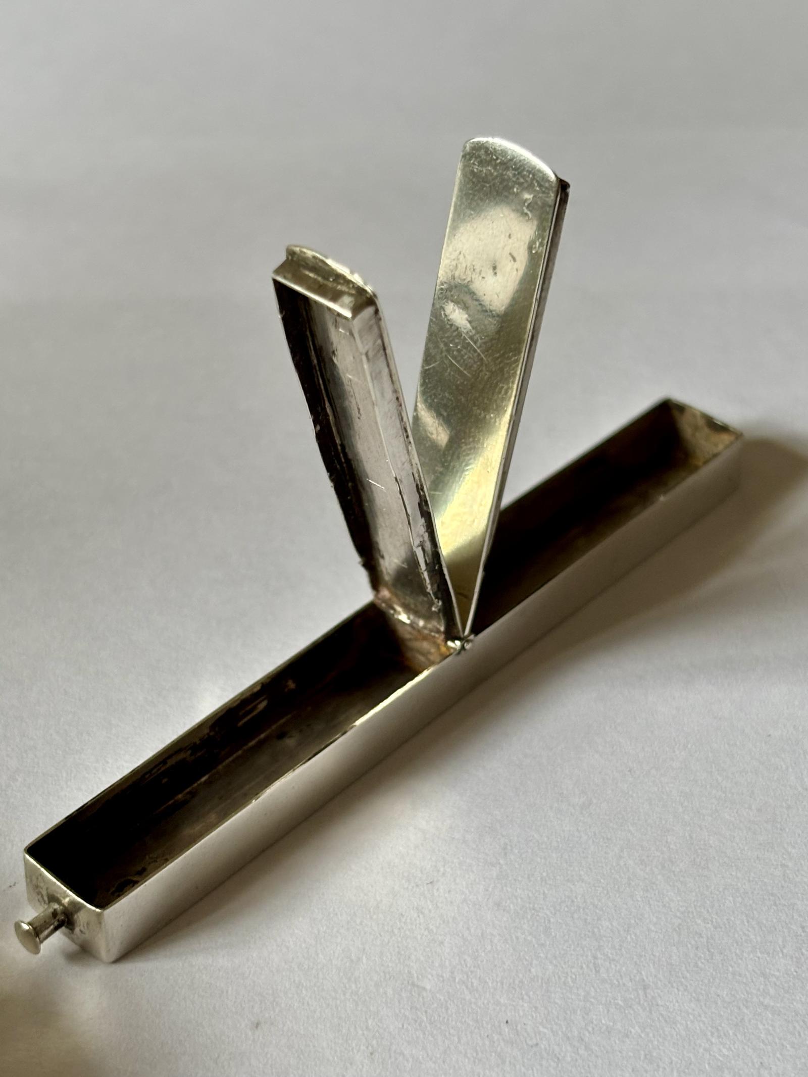 George III Sterling Silver Toothpick Tooth Powder Case Box John Thornton 1799 (1 of 21)