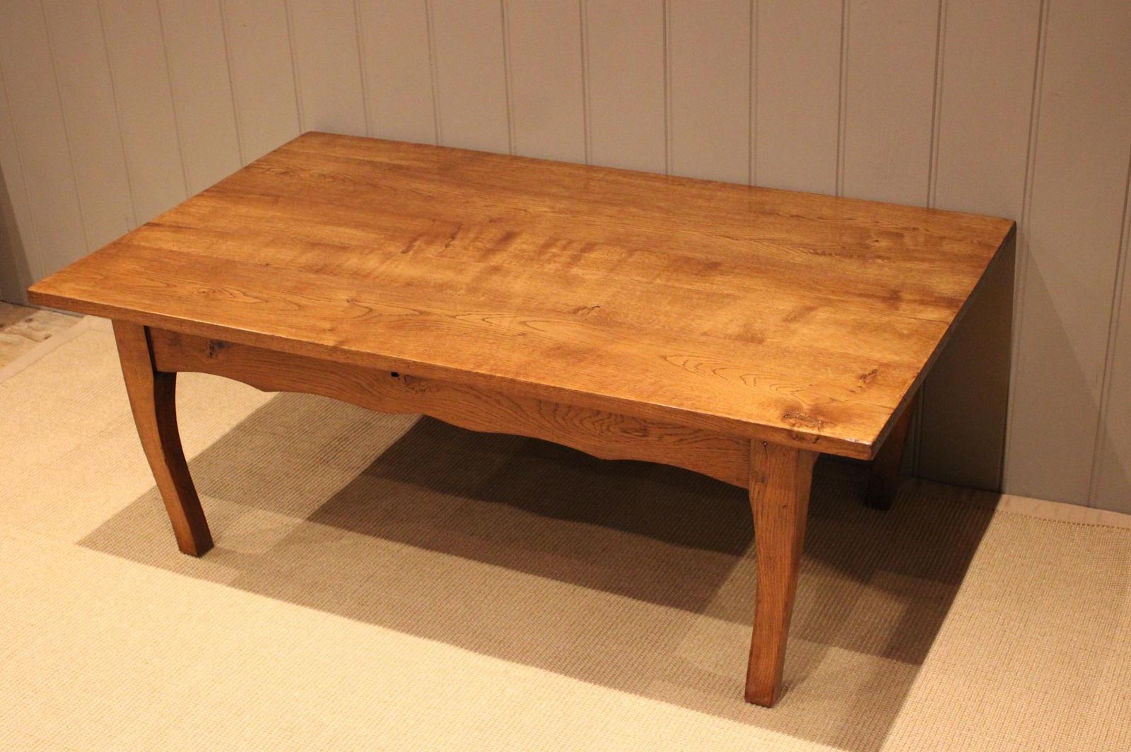 French Solid Oak Low Table (1 of 11) French Solid Oak Low Table (1 of 11)