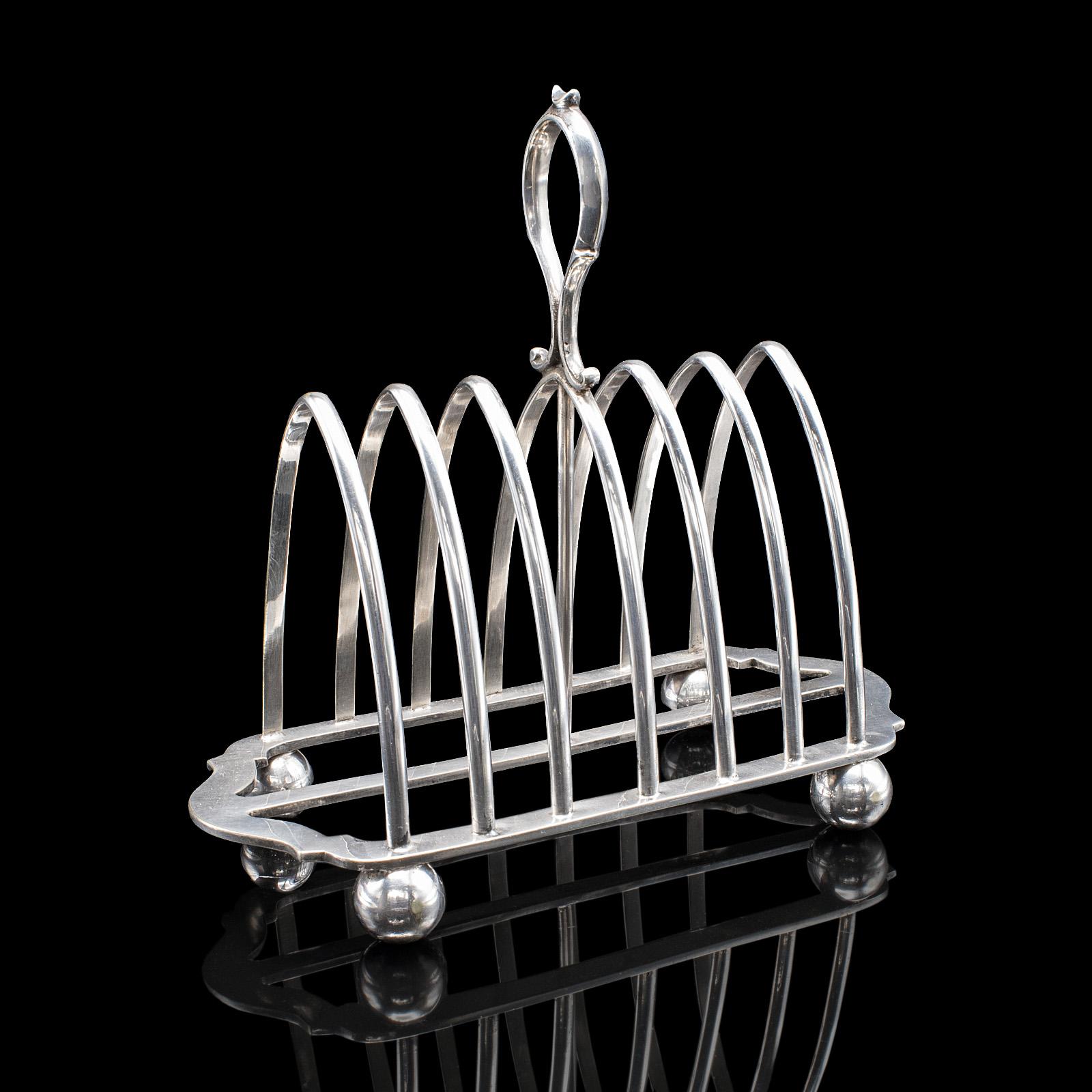 Antique Toast Rack, English, Silver Plated, Breakfast Table Stand, Edwardian (1 of 10) Antique Toast Rack, English, Silver Plated, Breakfast Table Stand, Edwardian (1 of 10)