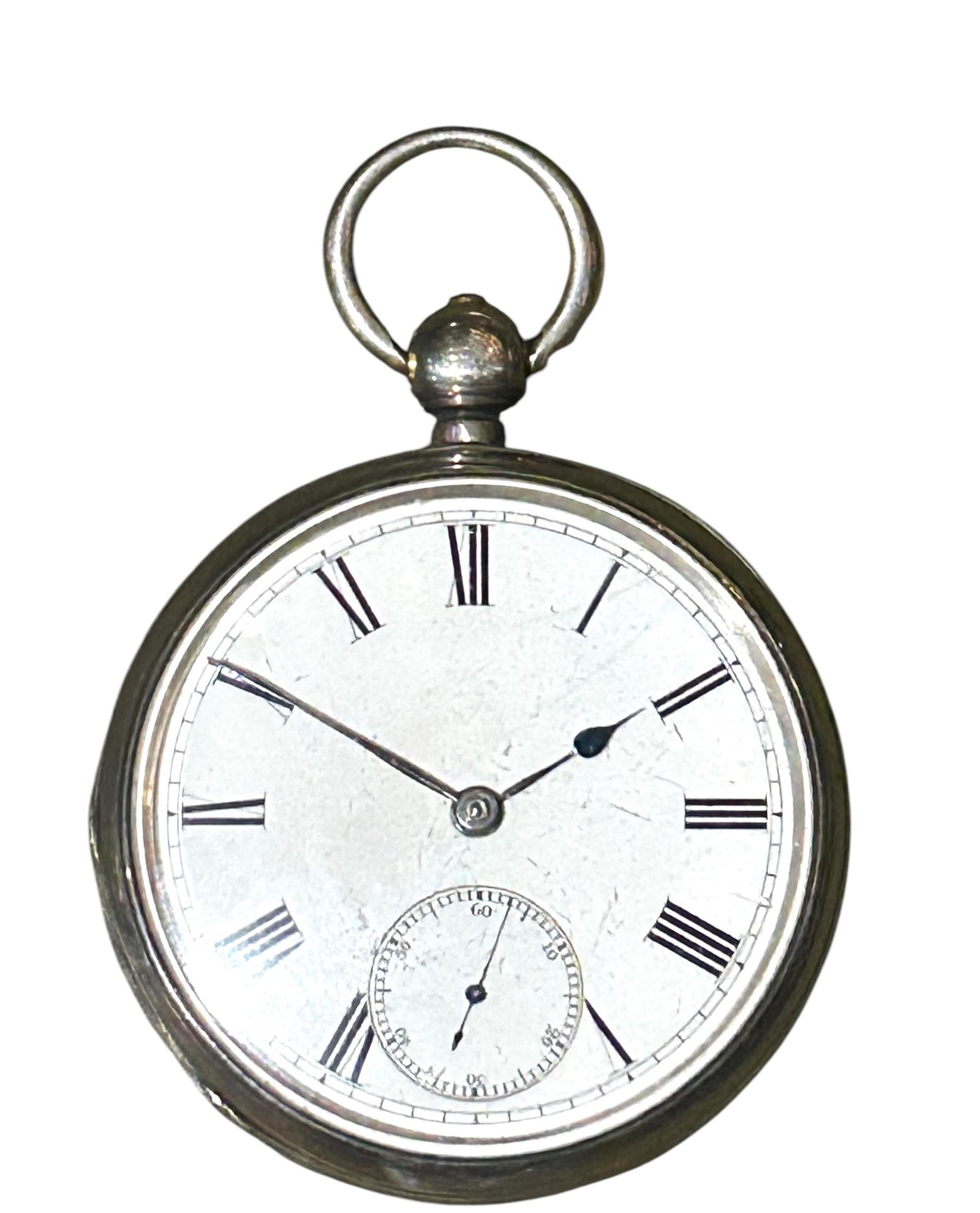 Classic Victorian Silver Case Fusee Pocket Watch ca.1880 (1 of 10)