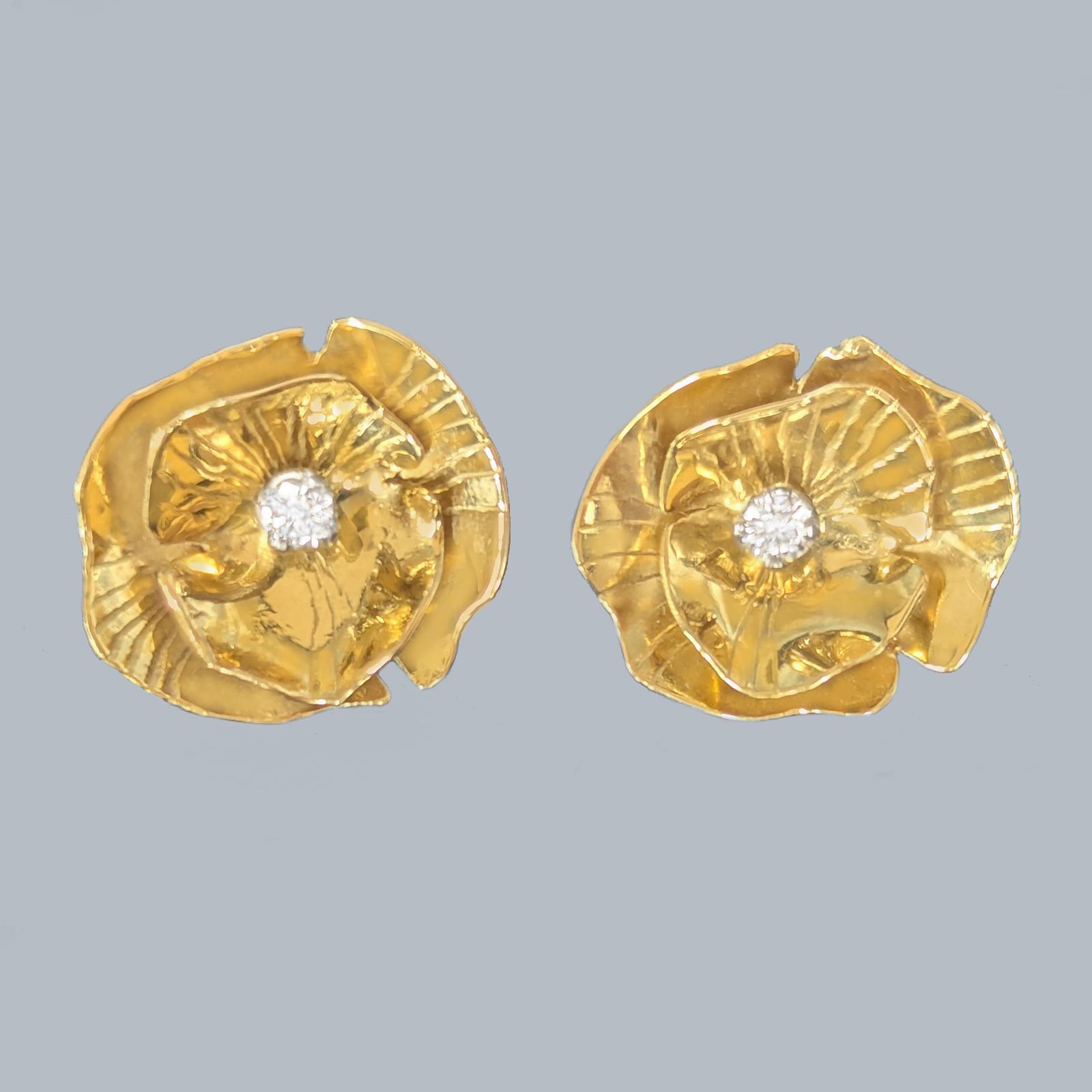 Gold Earrings - main image