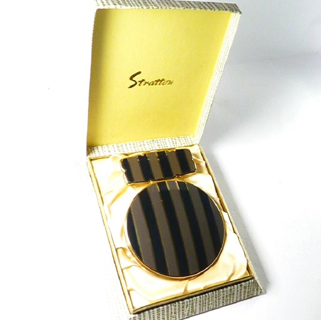 Rare Stratton Lipstick Compact Mirror Set 70s Era (1 of 11)