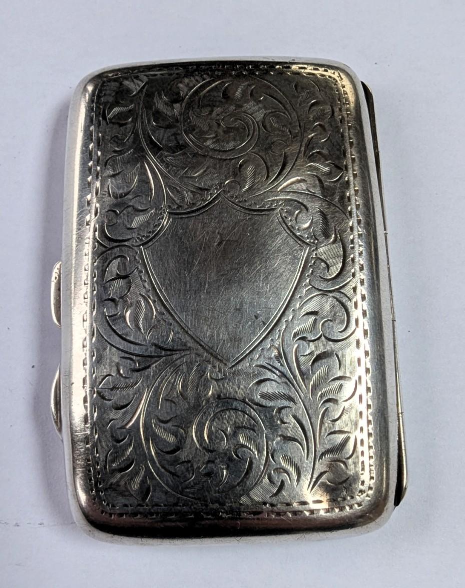 1915 Silver Cigarette Case (1 of 7) 1915 Silver Cigarette Case (1 of 7)