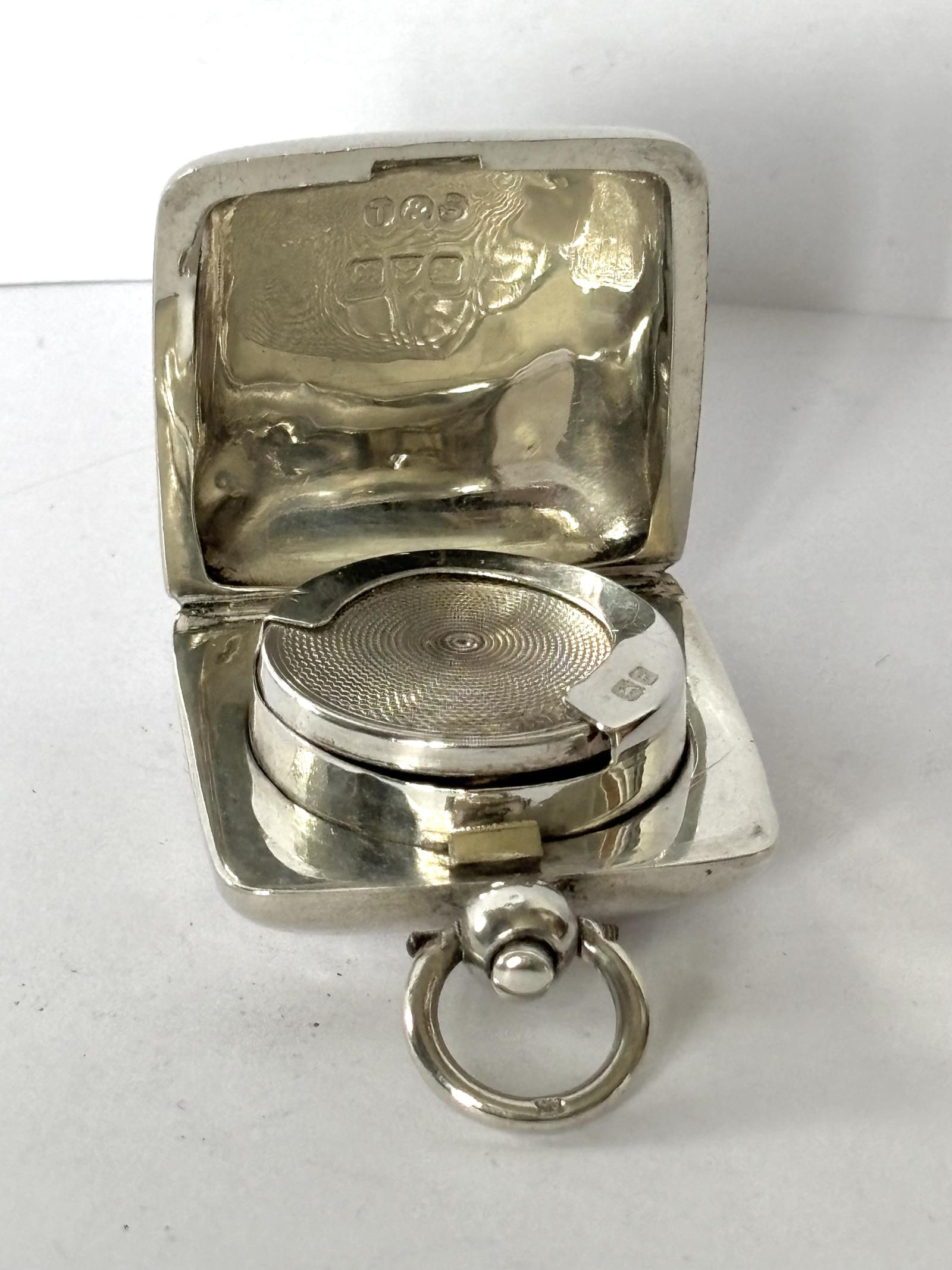 Antique Edwardian Silver Square Sovereign Case - Chester 1908 EJ Trevitt & Sons (1 of 6) Antique Edwardian Silver Square Sovereign Case - Chester 1908 EJ Trevitt & Sons (1 of 6)