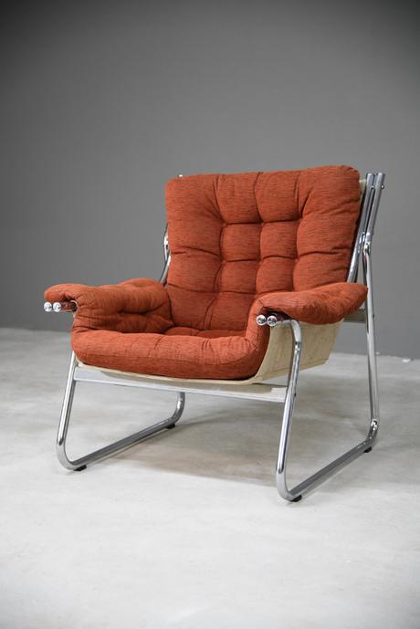 Retro Swedish Sling Armchair (1 of 12) Retro Swedish Sling Armchair (1 of 12)