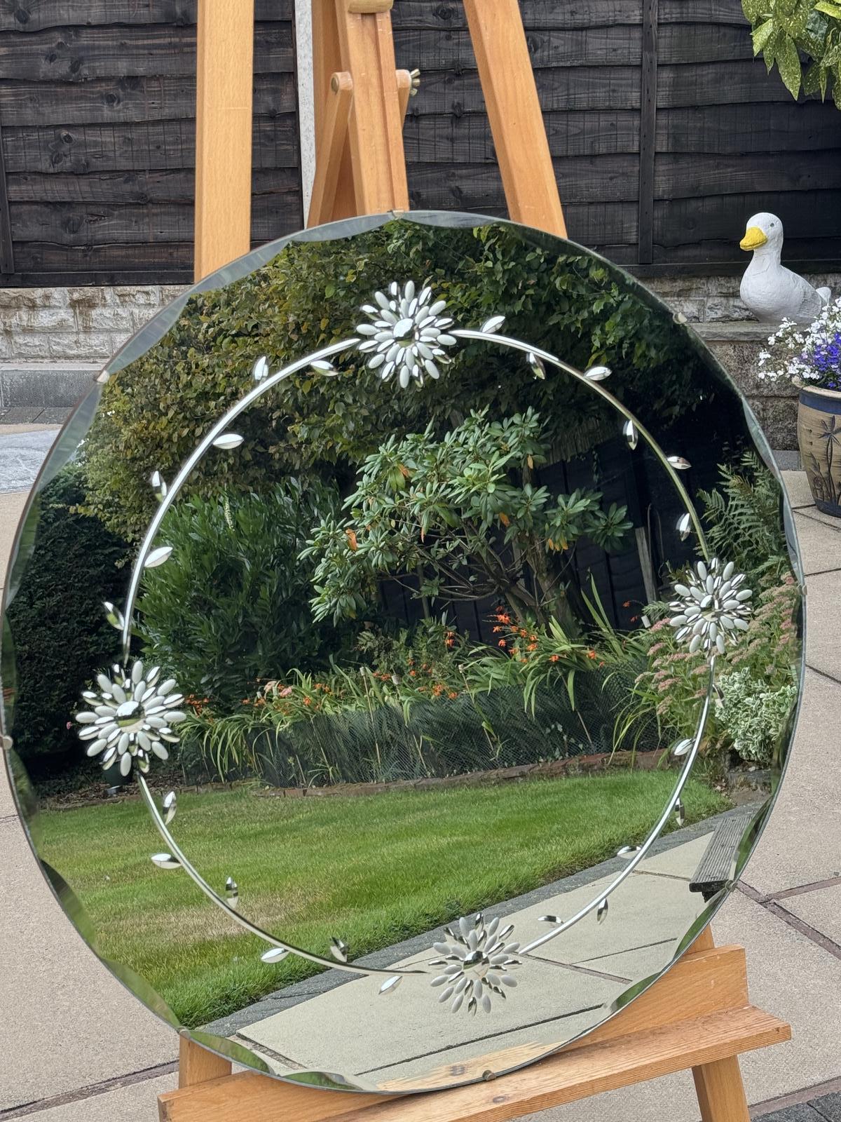 Large Vintage Mirror (1 of 5)