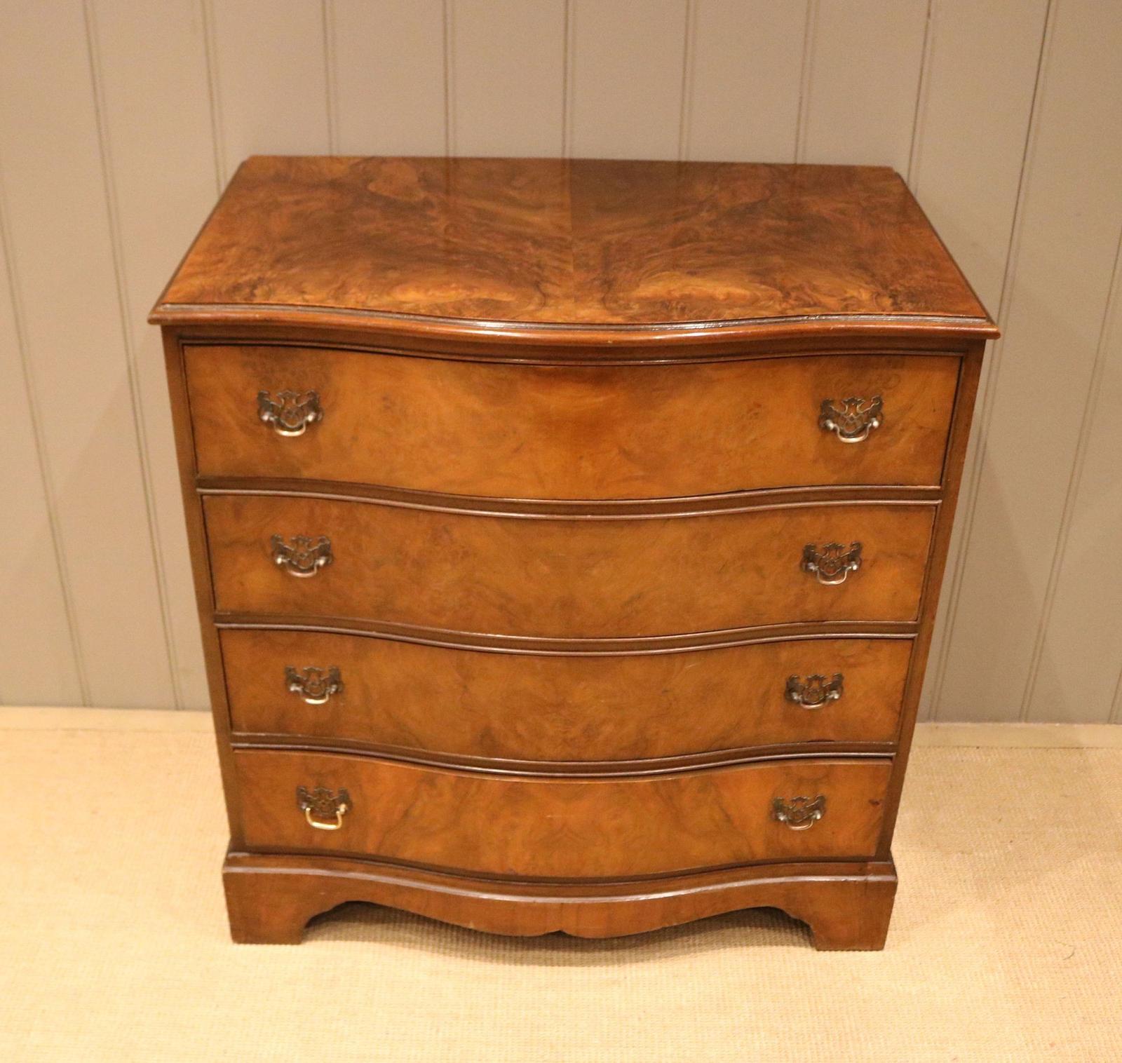 Burr Walnut Chest of Drawers (1 of 10) Burr Walnut Chest of Drawers (1 of 10)