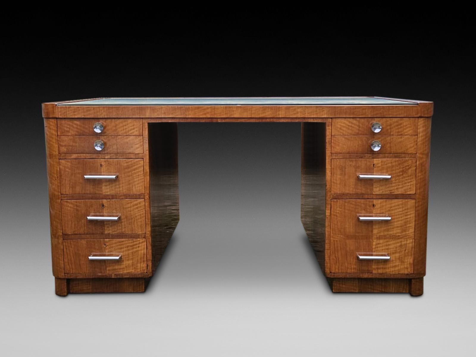 20th Century Art Deco Desk (1 of 4) 20th Century Art Deco Desk (1 of 4)